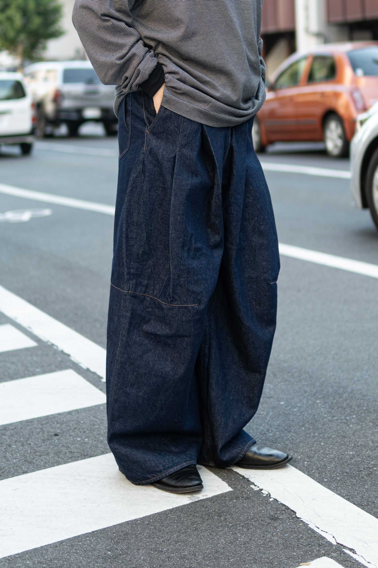 ORDINARY CITY BAGGY / INDIGO
