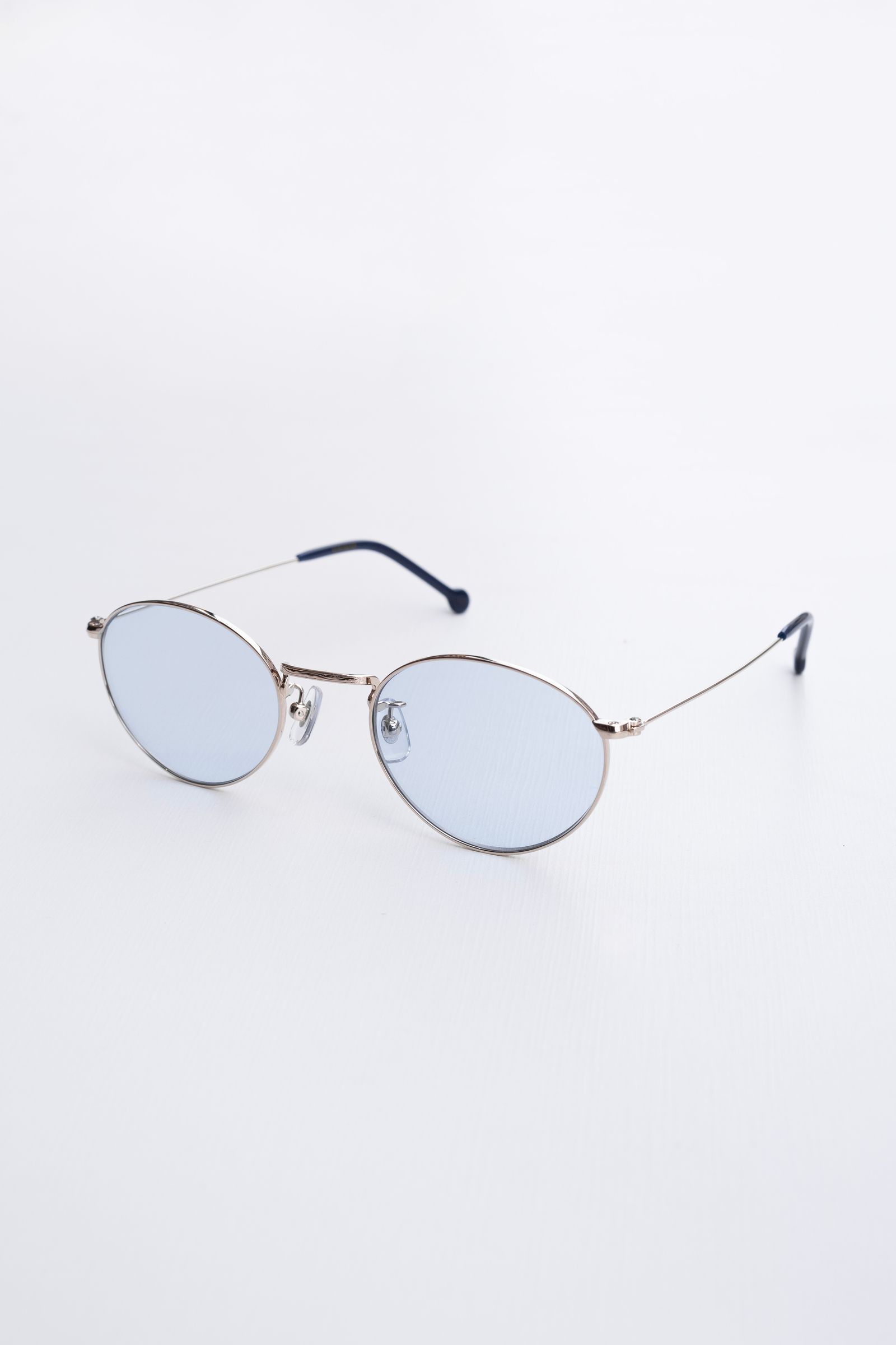 Cyan / WHITE GOLD【BLUE LENS】