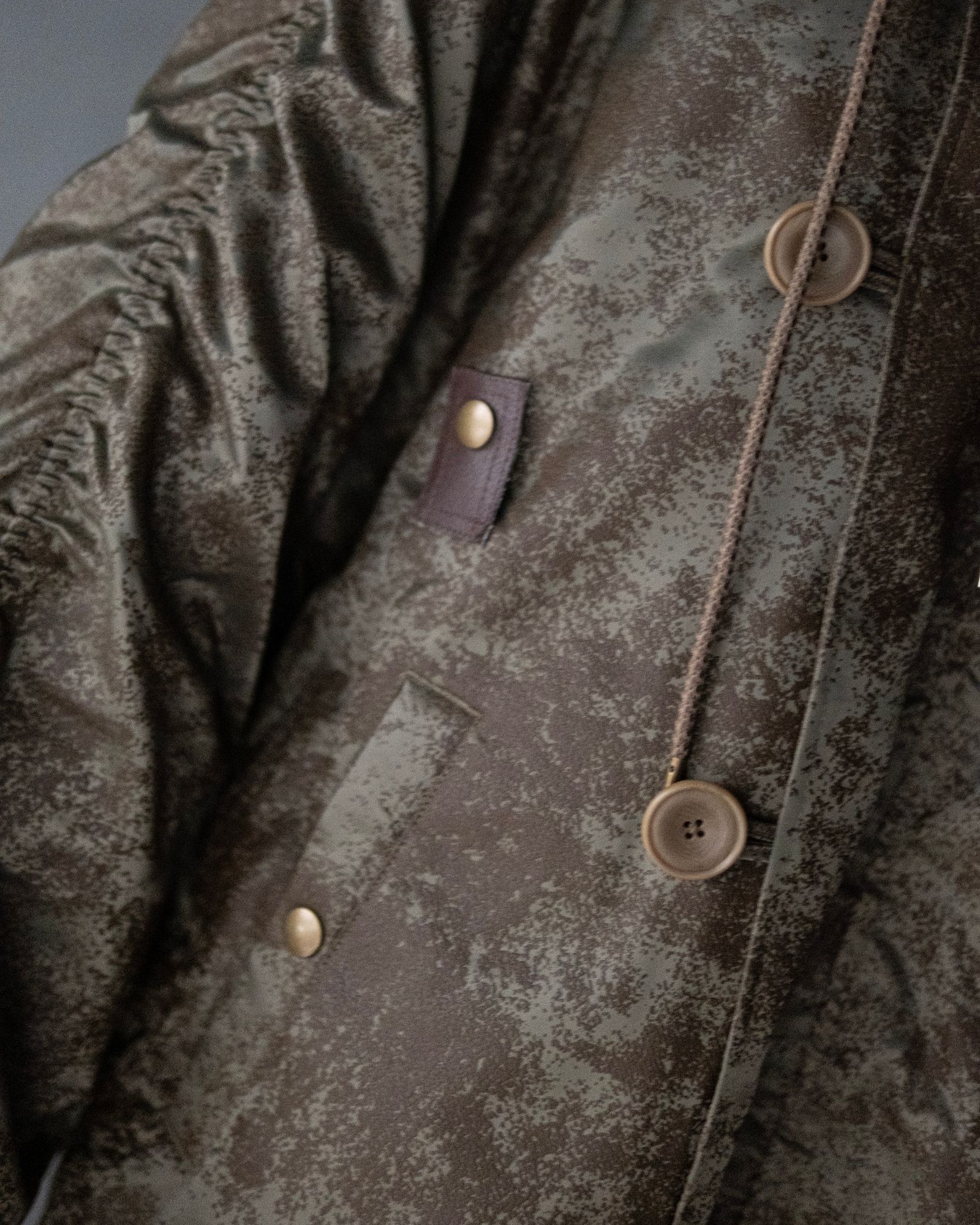 Rust printed N2 Blouson / khk