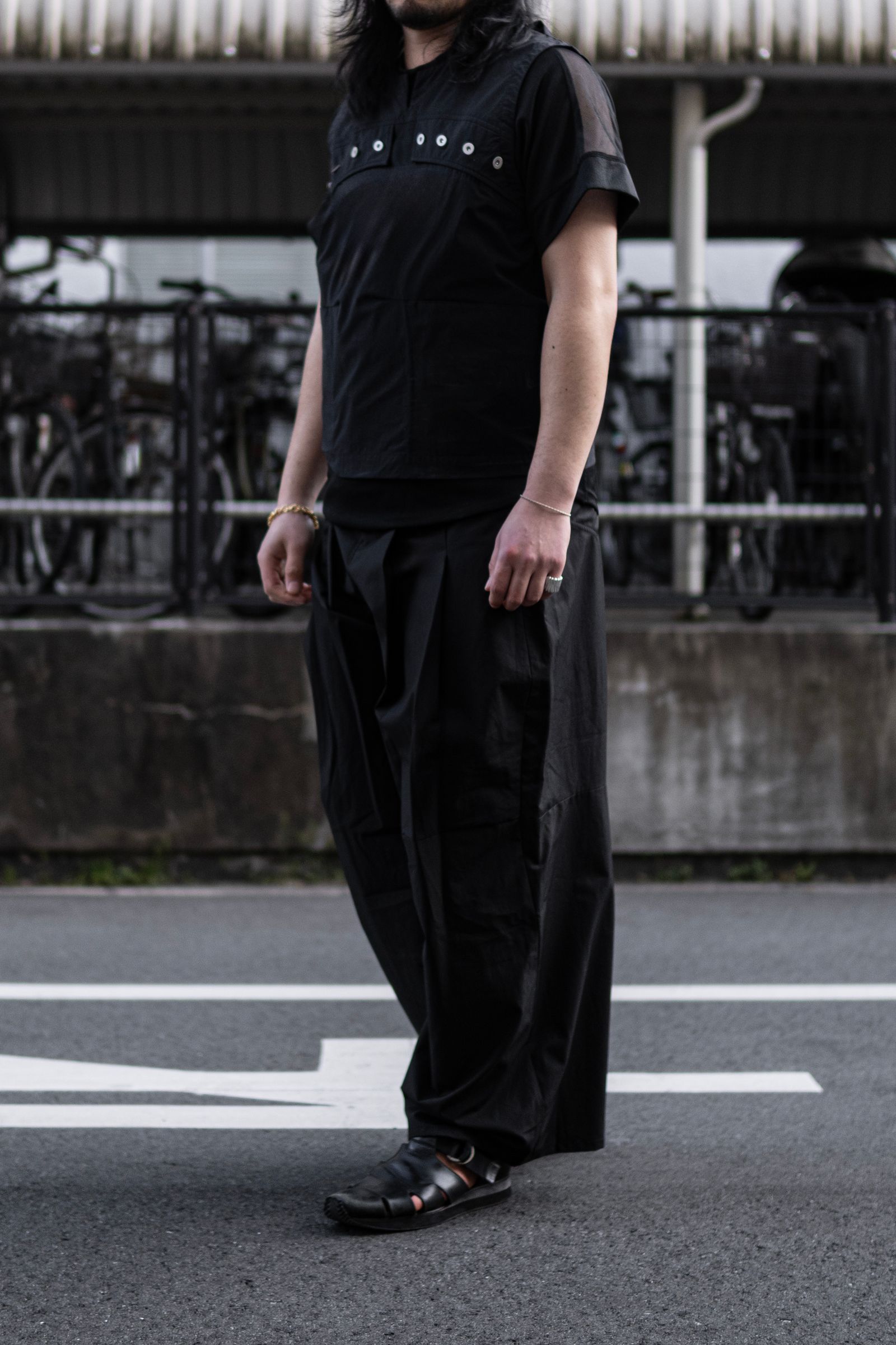 Tech 2way T-shirt / Black