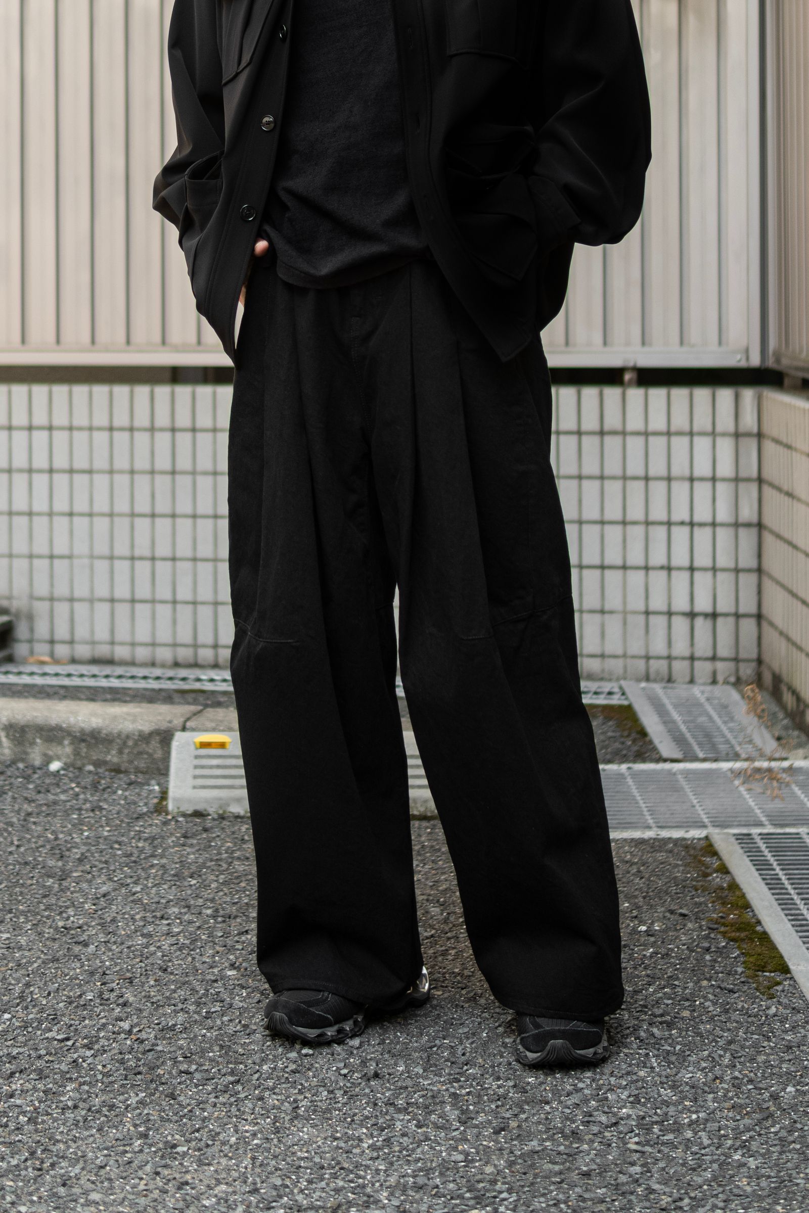 ORDINARY CITY BAGGY / BLACK