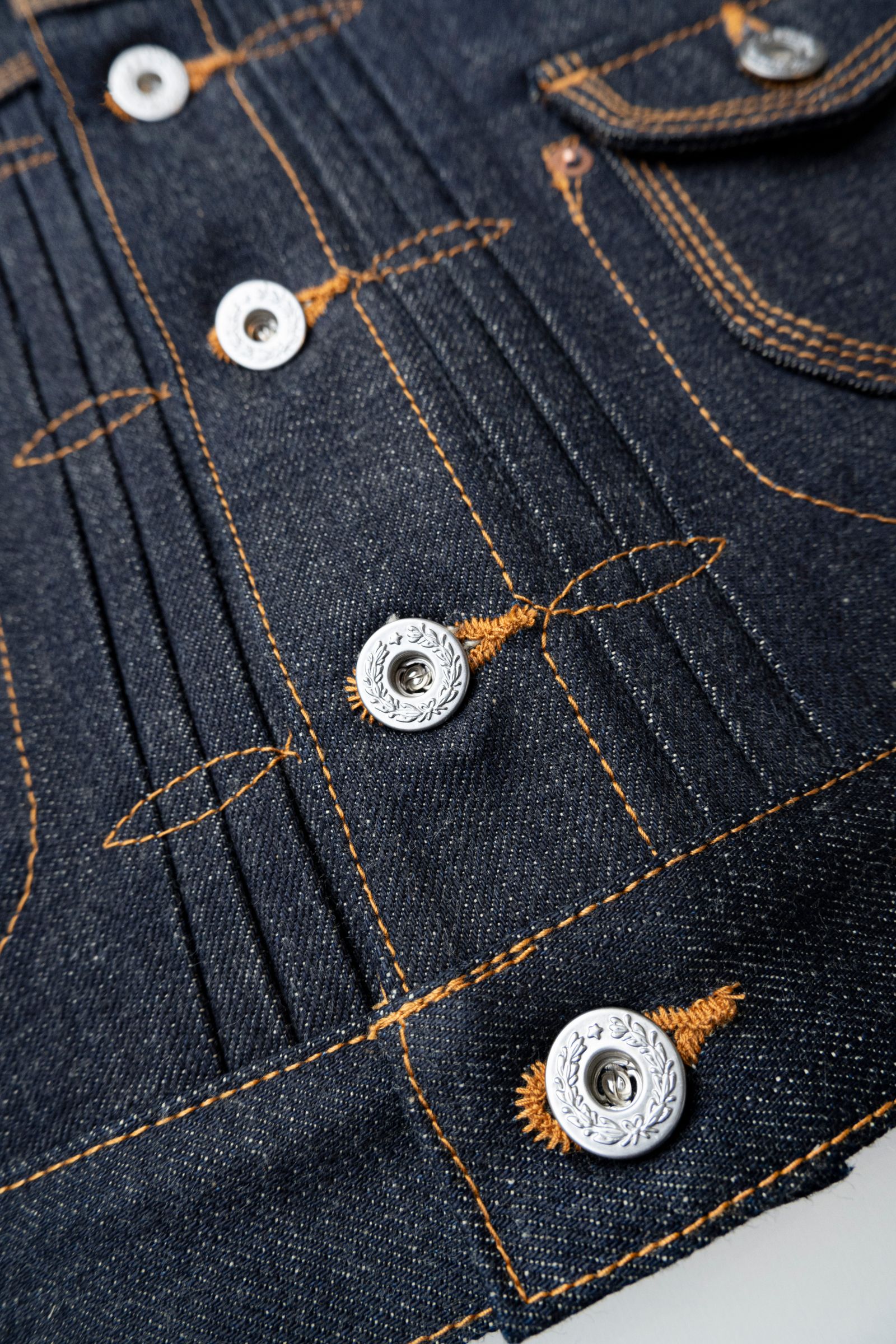 SUGARHILL - DENIM VEST / RIGID INDIGO | Retikle Online Store