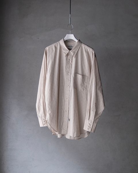 3 Button Regular Collar SH / L.Beige CH