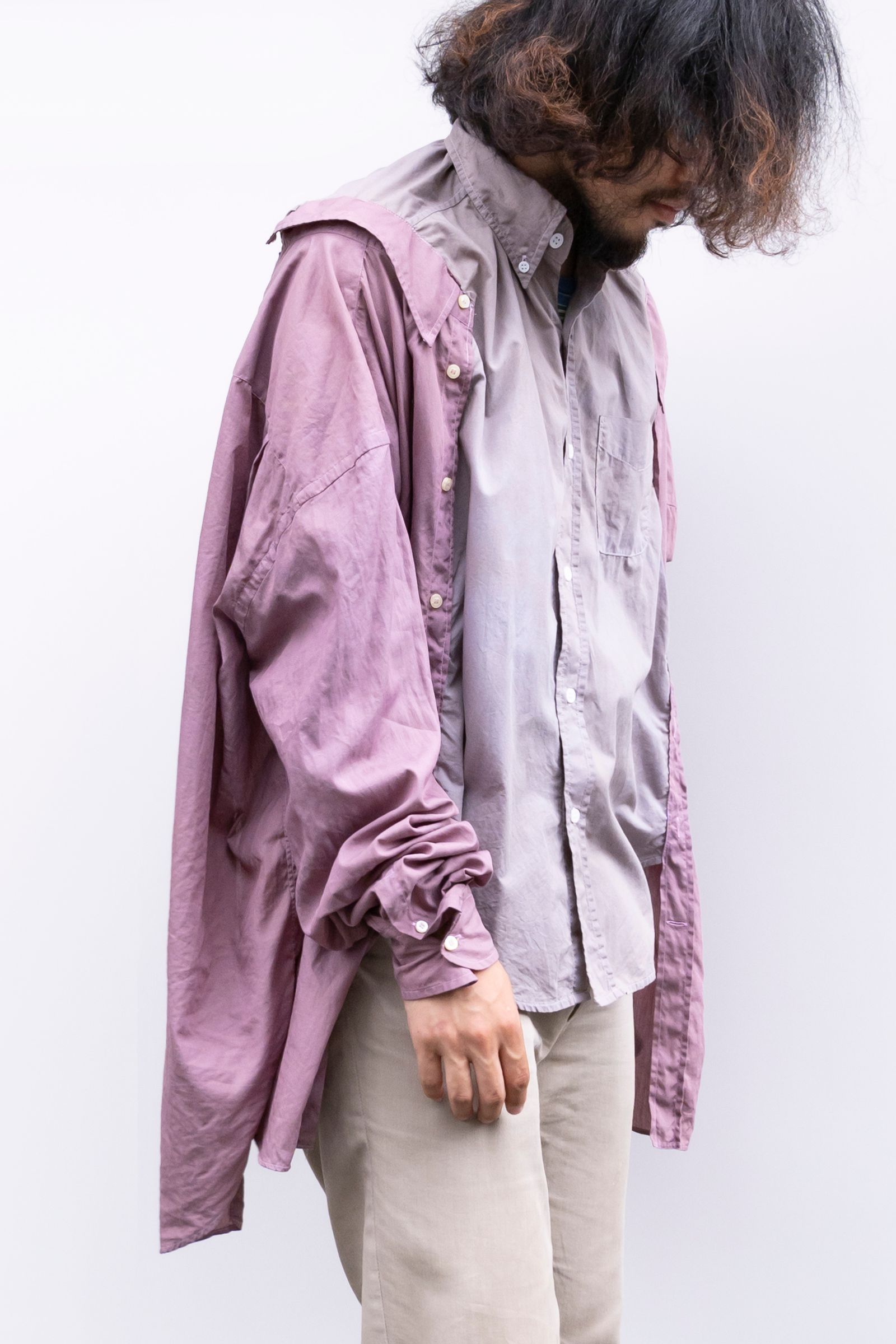 Remake over docking shirt / リメイクオーバードッキングシャツ