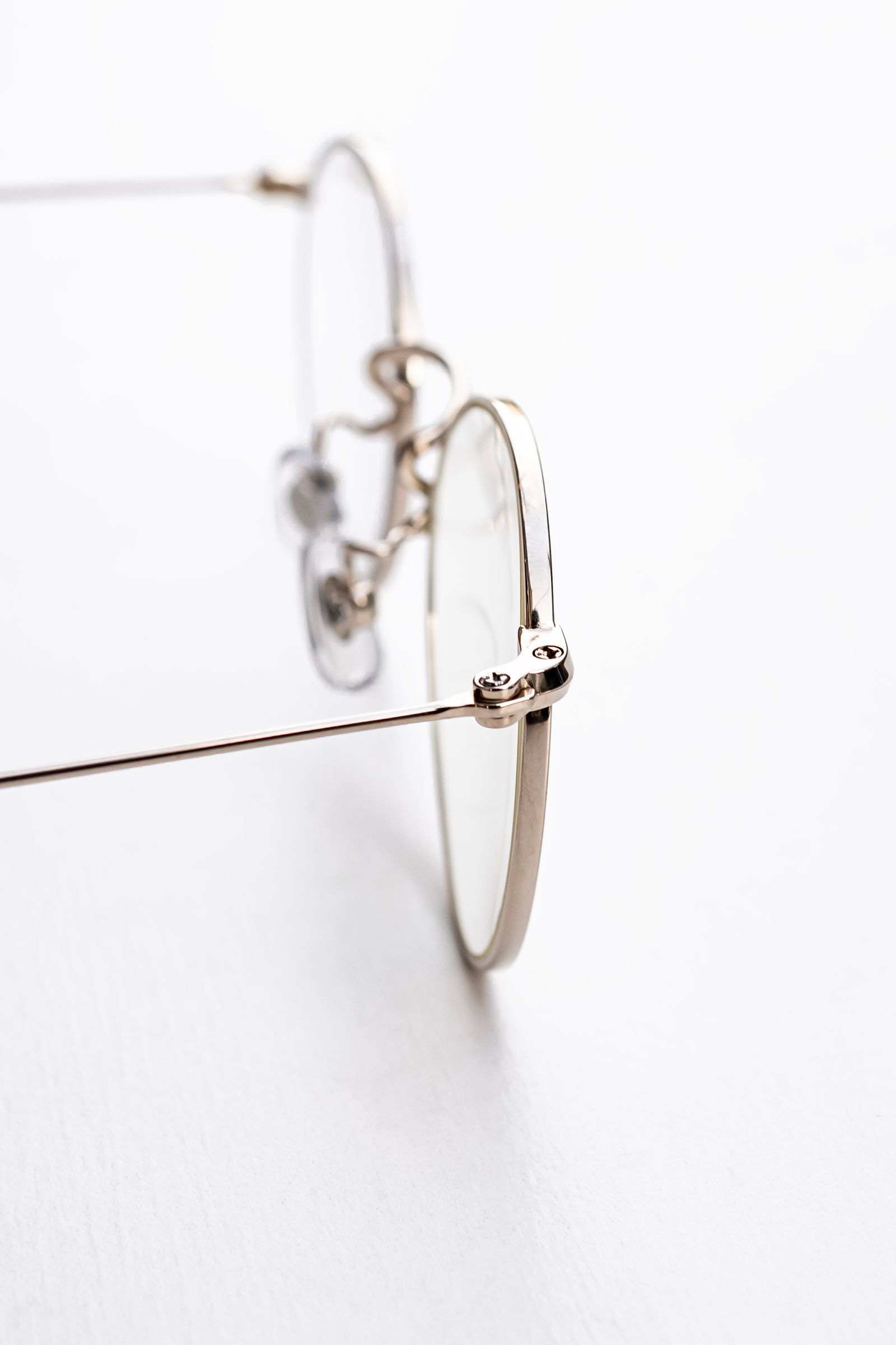 Cyan / WHITE GOLD【CLEAR LENS】