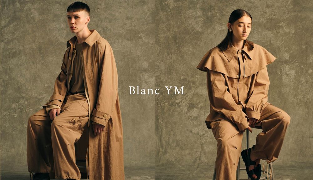 【Blanc YM】美しい生地と美しいデザインの融合。2021SS Start.