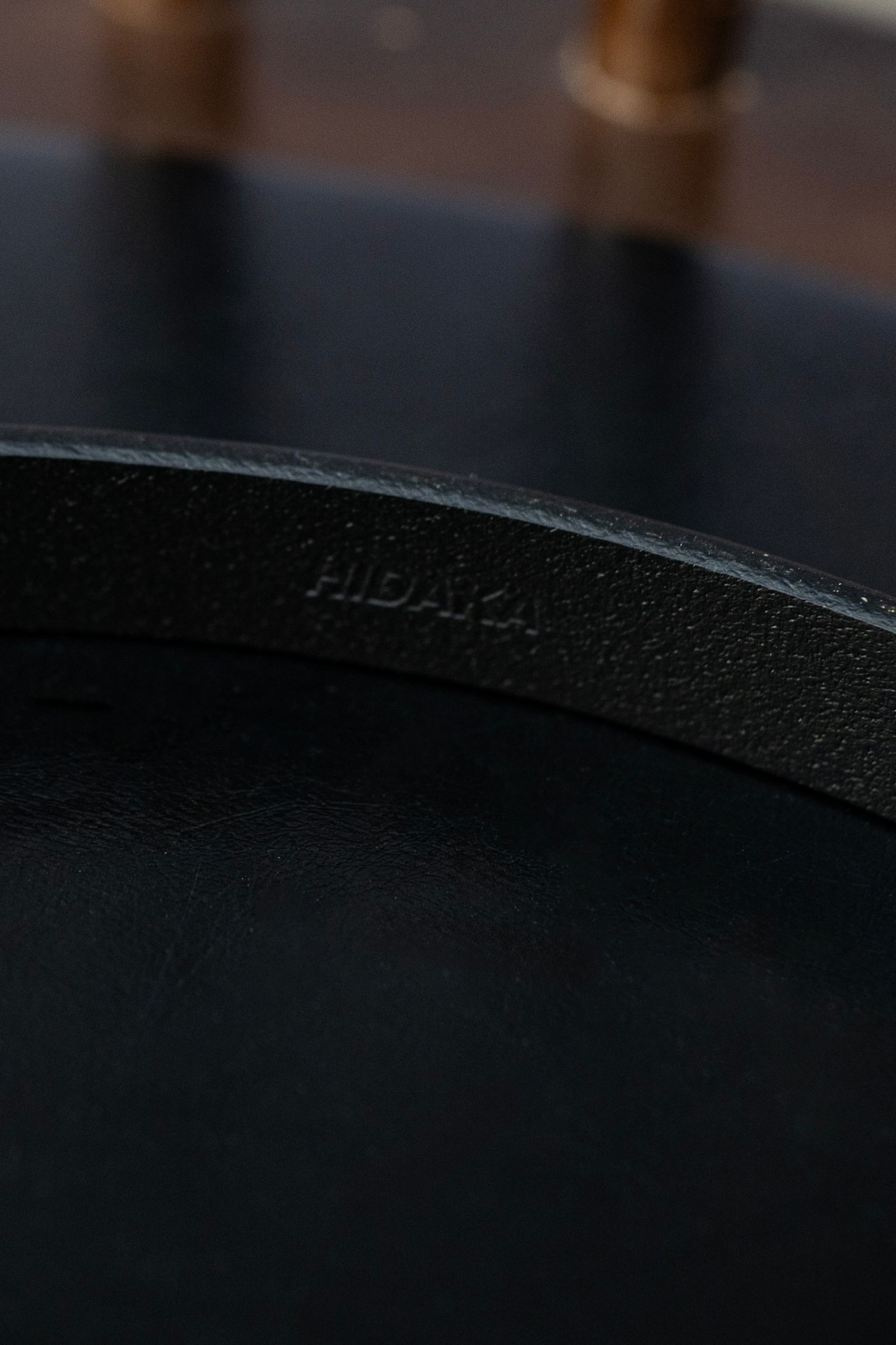 Vintage Watch Belt - Narrow / Black