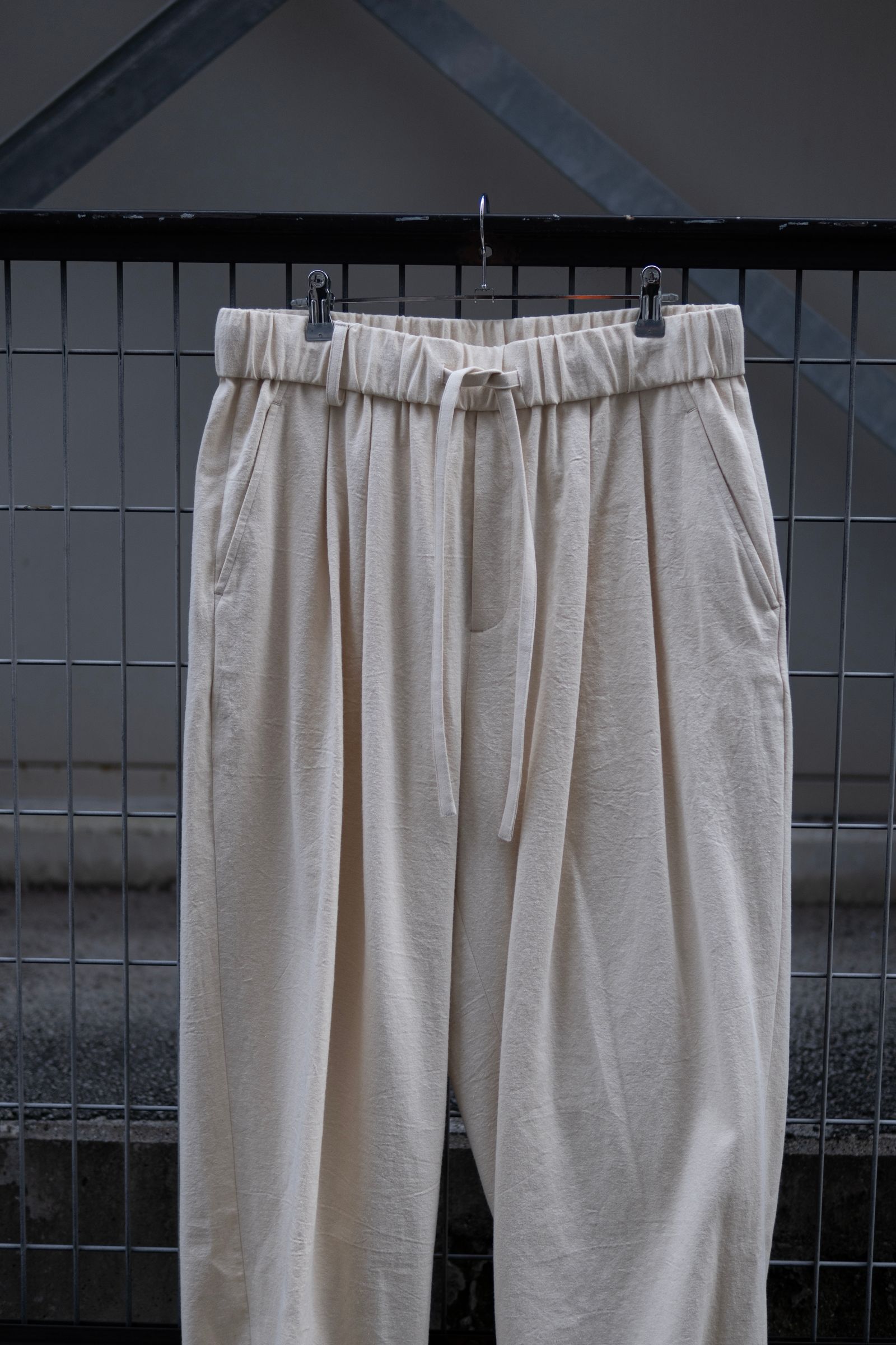 Oxford Browsing Pants / White