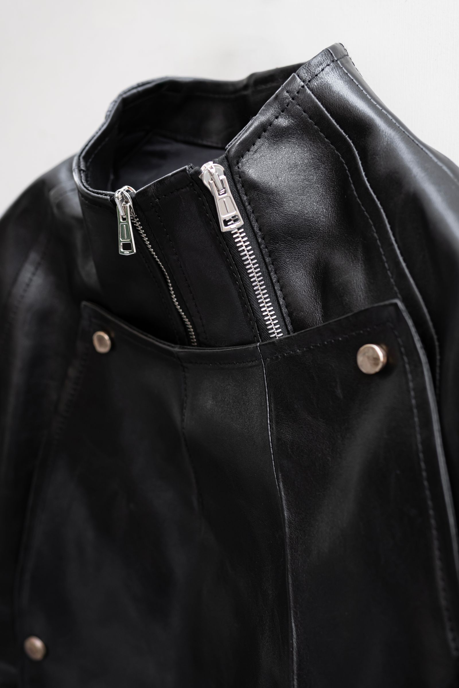【LIMITED EDITION】Doublezip leather jacket