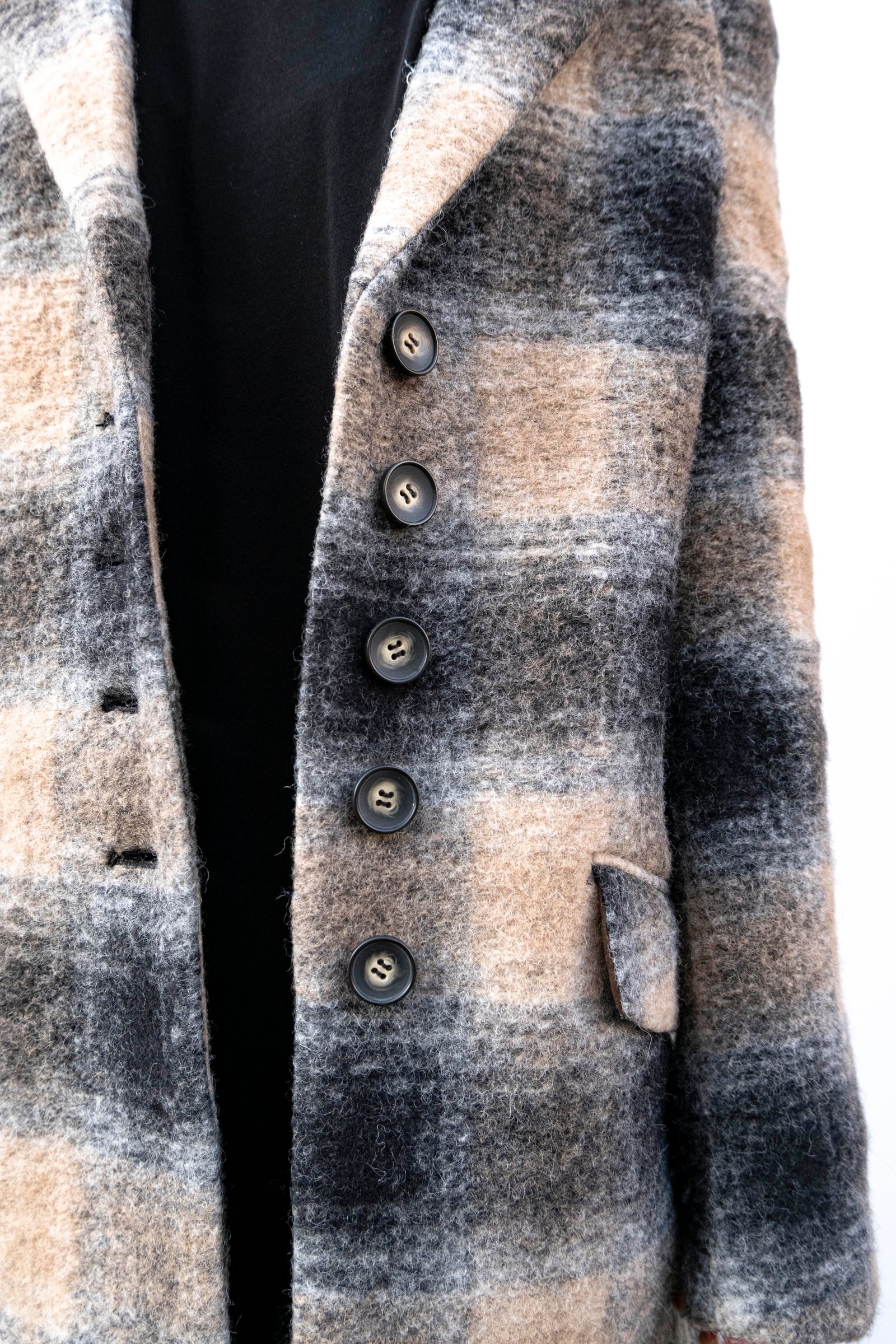 Remake Check Jacket / リメイクチェックジャケット