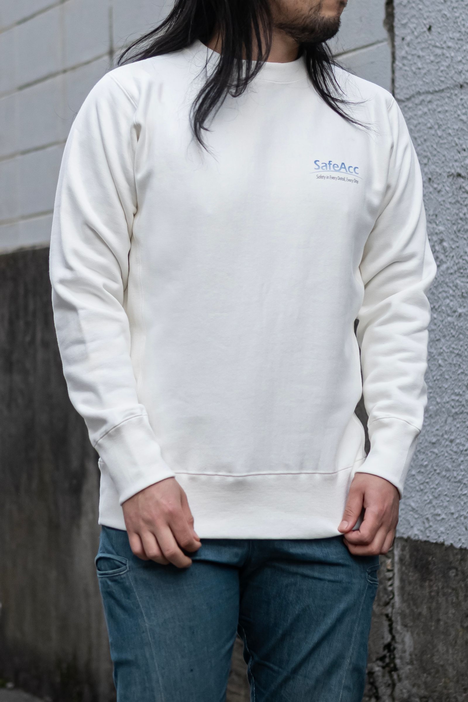 X-Ray Baggage Sweat shirts / WHITE
