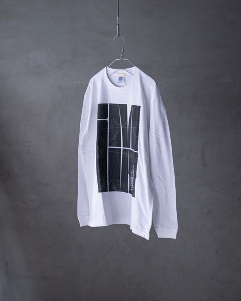BLOCK LOGO LS TEE / White
