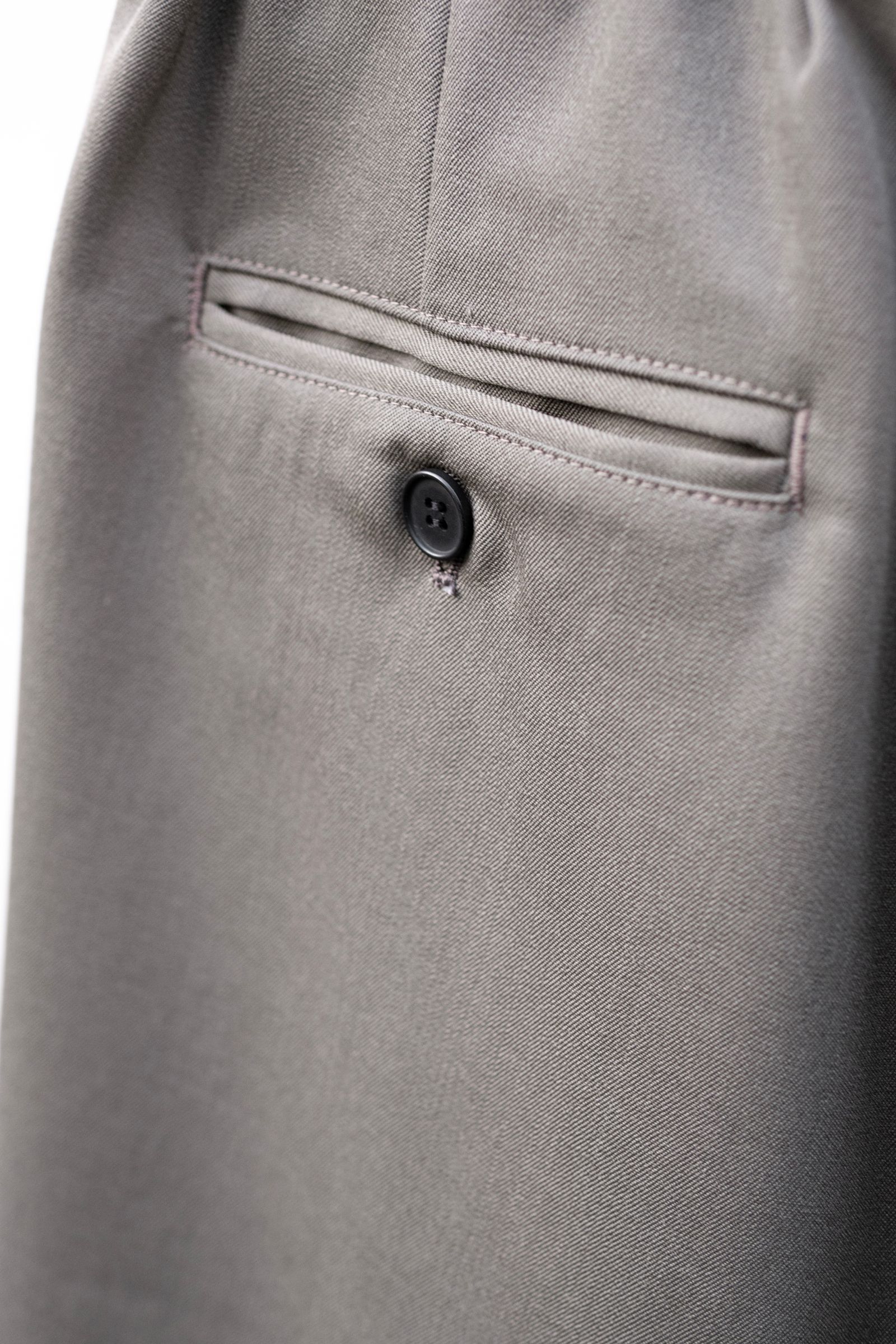 Blanc YM - Wide Easy Half Trousers / Gray | Retikle Online Store