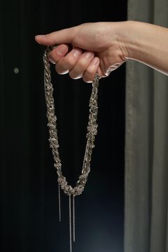 BROKEN "MIÇANGA" CHAIN / SILVER