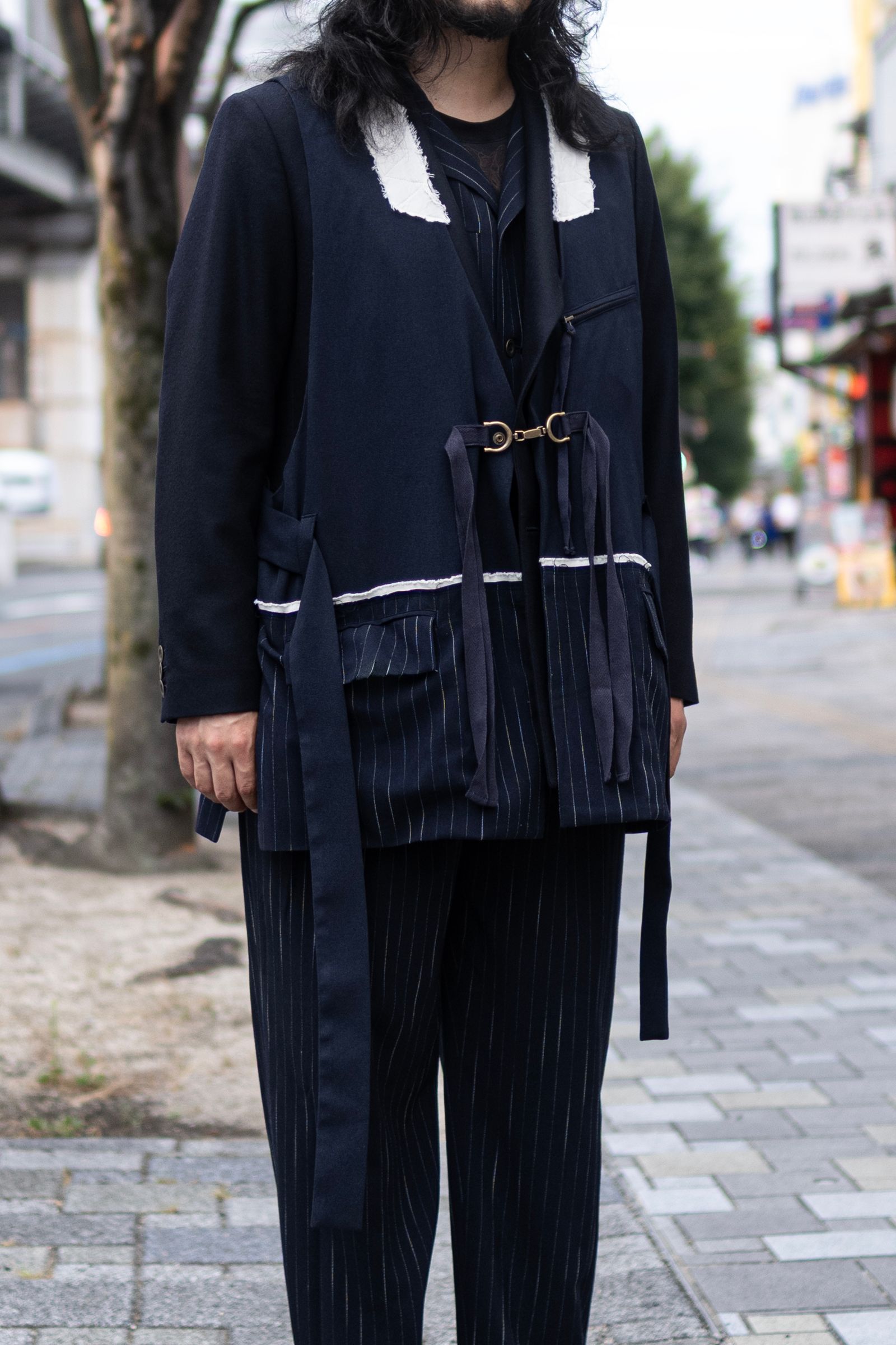 Oversized gilet / nvy