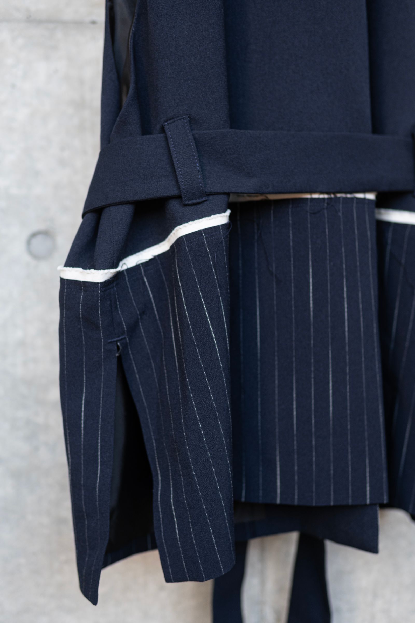 Oversized gilet / nvy