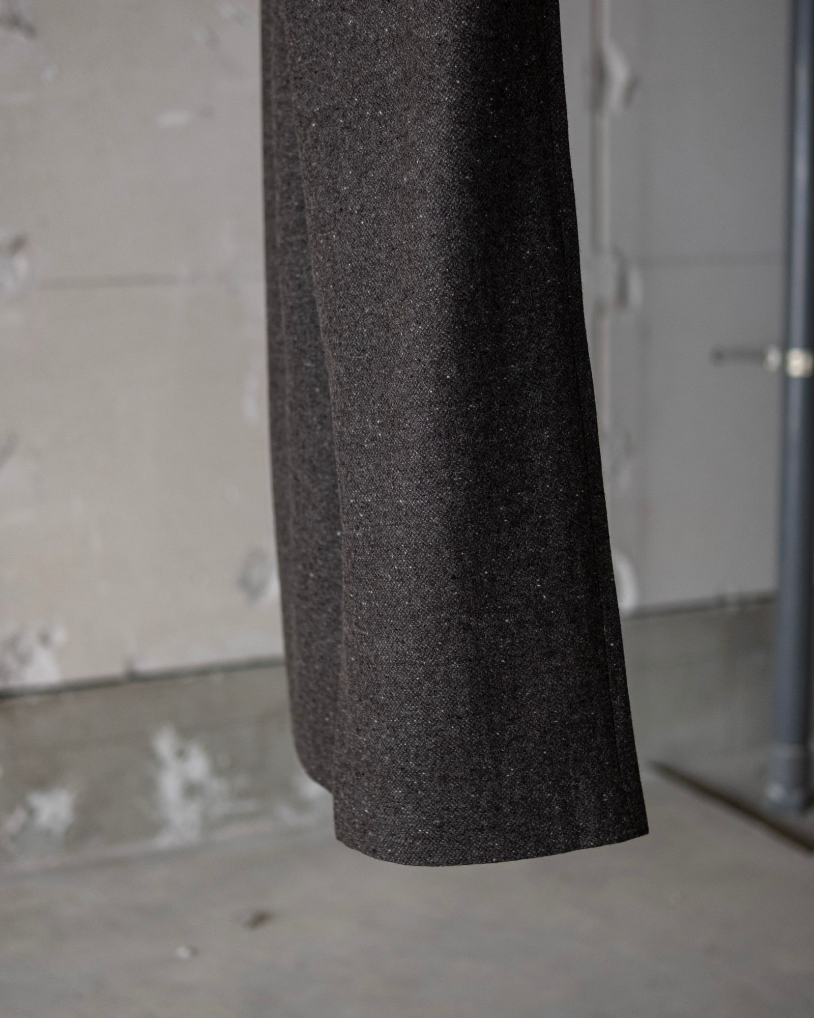 TUCKED BAGGY PANTS / MOCHA GREY
