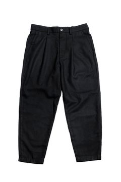 WOOL POLY VIS 1TUCK CARROTT / BLACK6