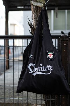 "SUBSTITUTE" BIB TOTE / BLACK