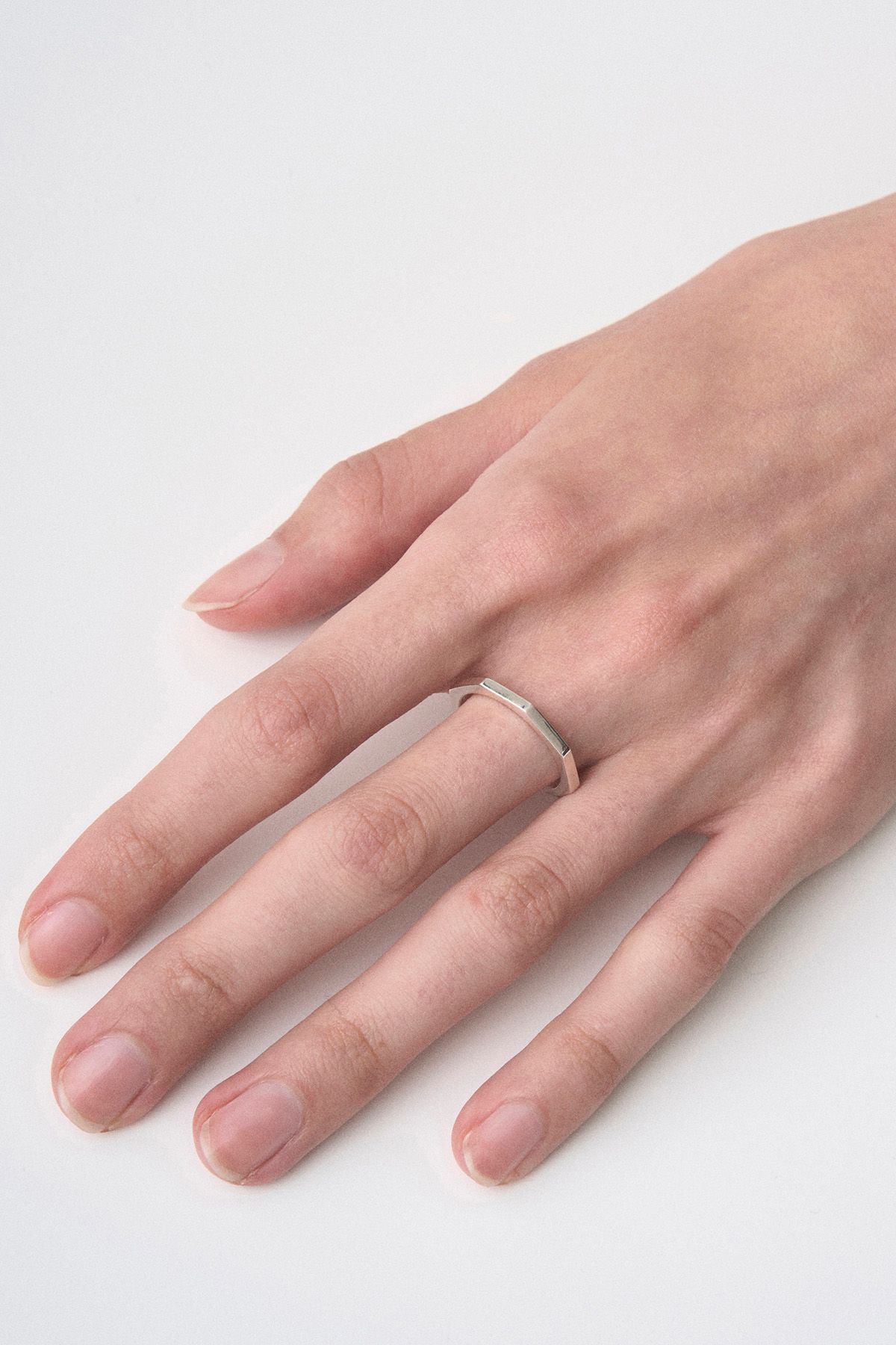 RING - EDGE - SILVER