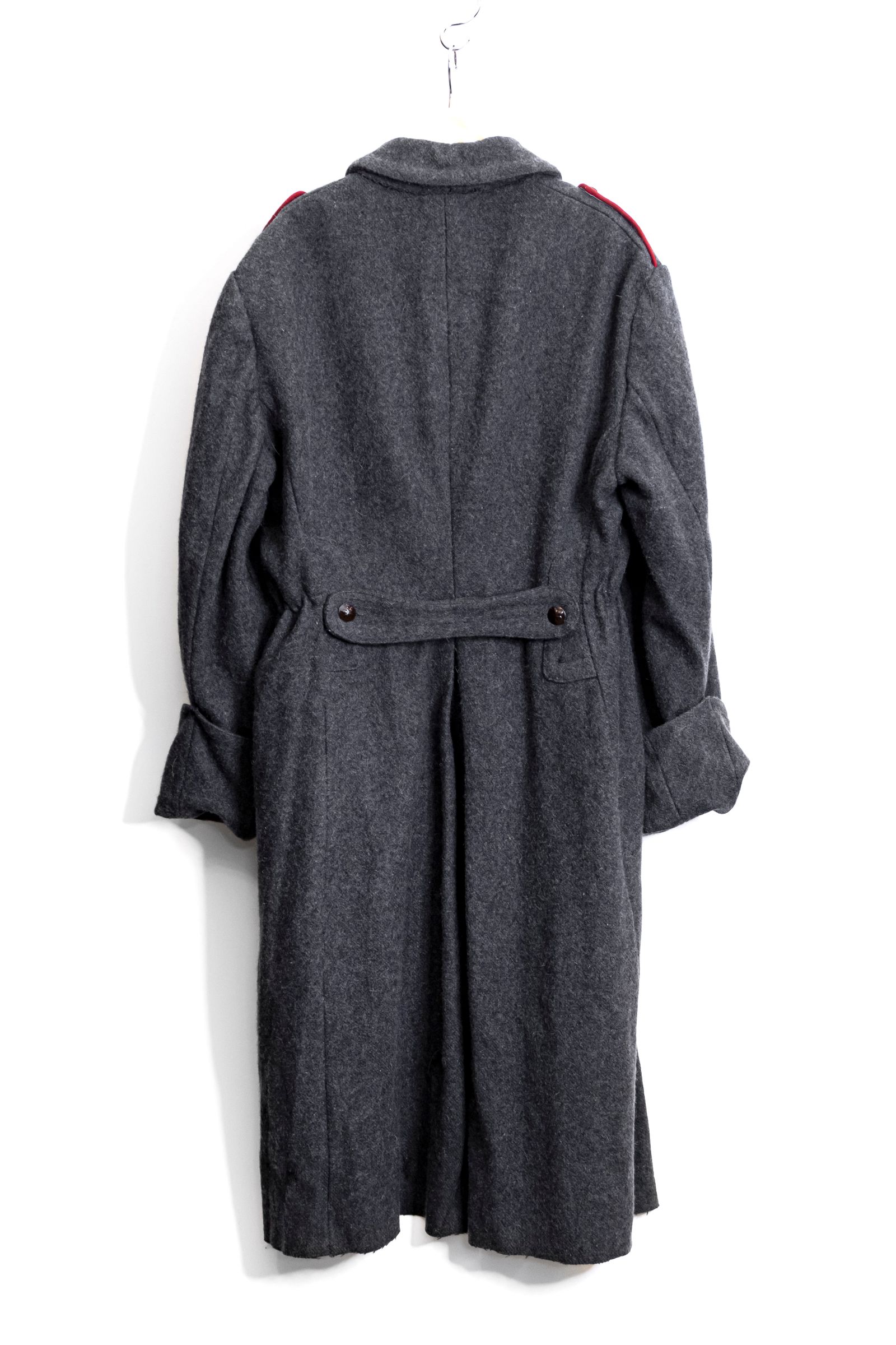 Czechoslovakia Remake Melton Wool Long Coat / リメイクチェコ