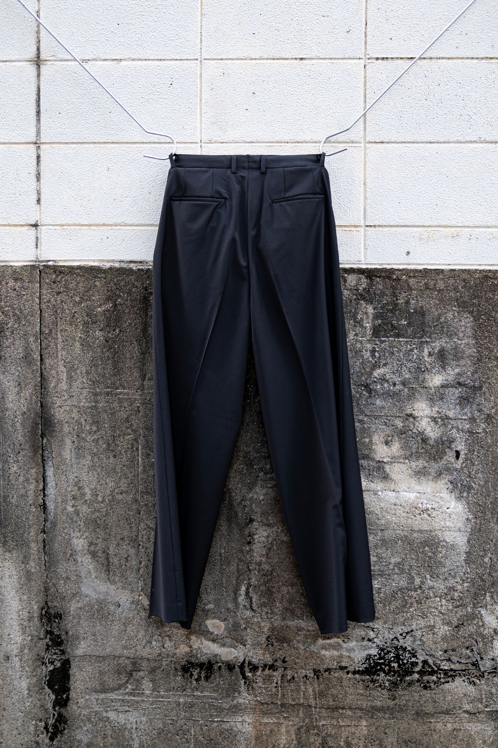 "BAG" 2/70TW TRO Baggy Pants / BLACK