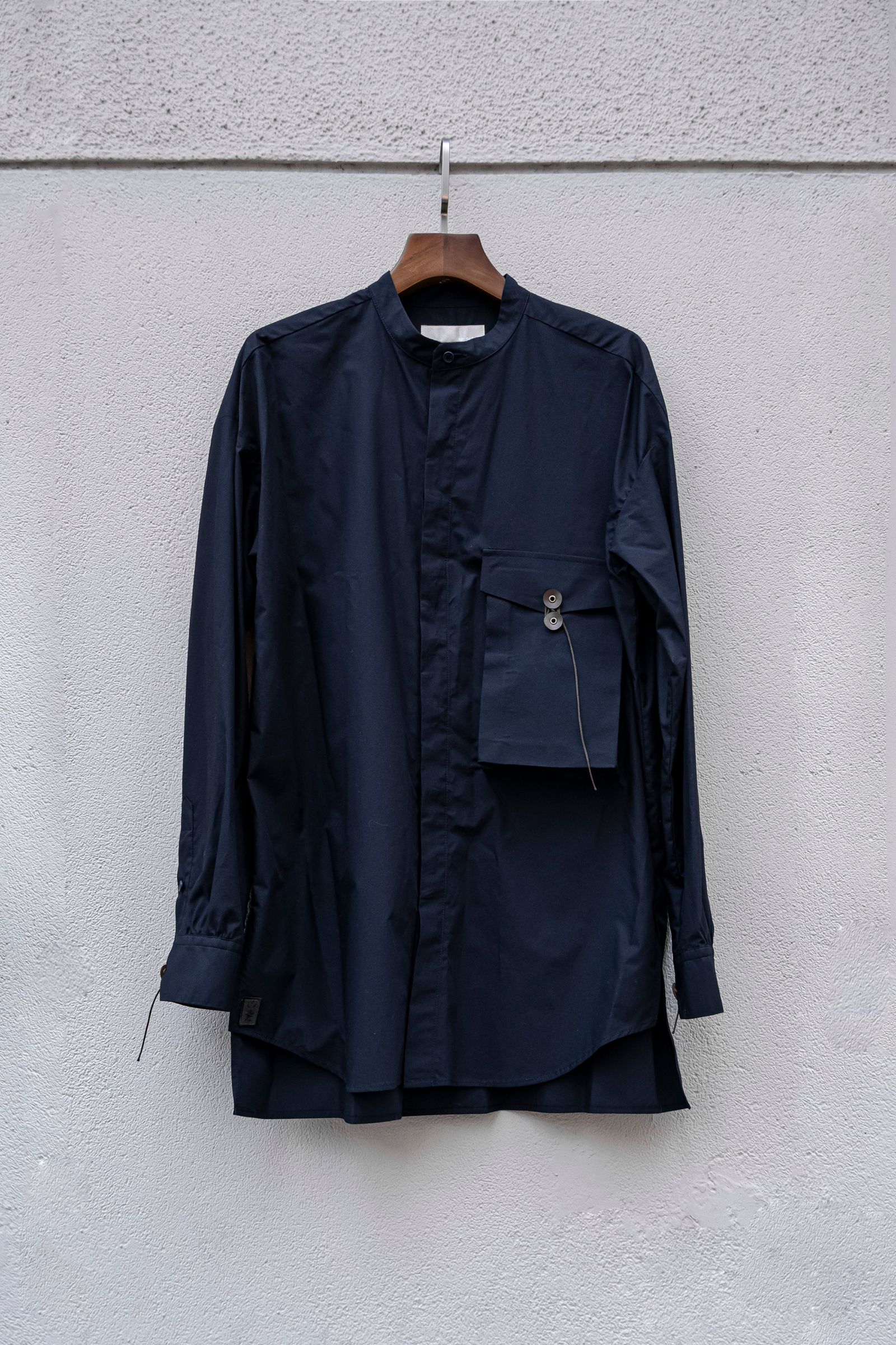 meagratia - envelope shirt / nvy | Retikle Online Store