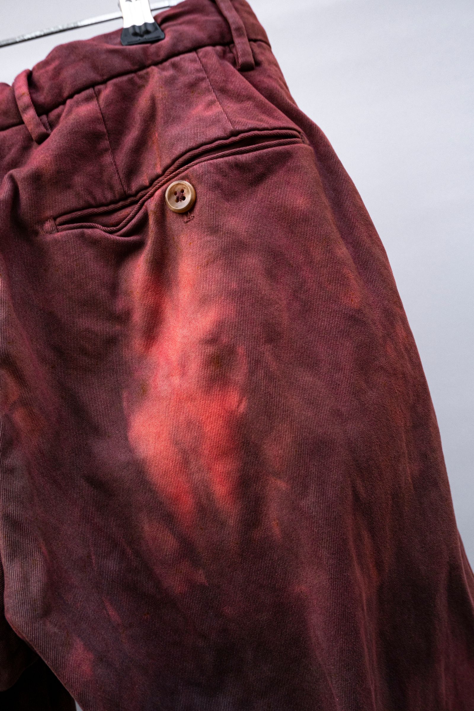 Remake "Red" Twill Pants