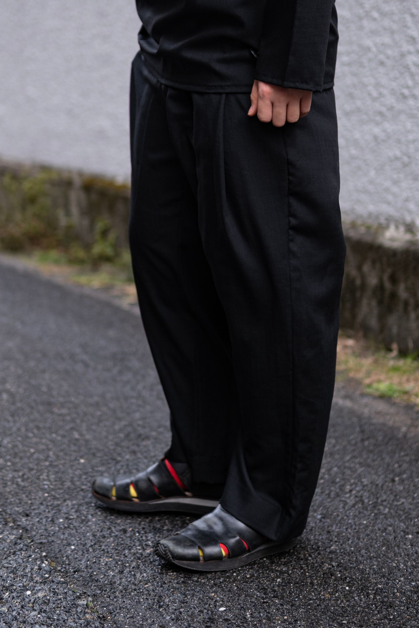 Dear, BAGGY / COLOURLESS BLACK