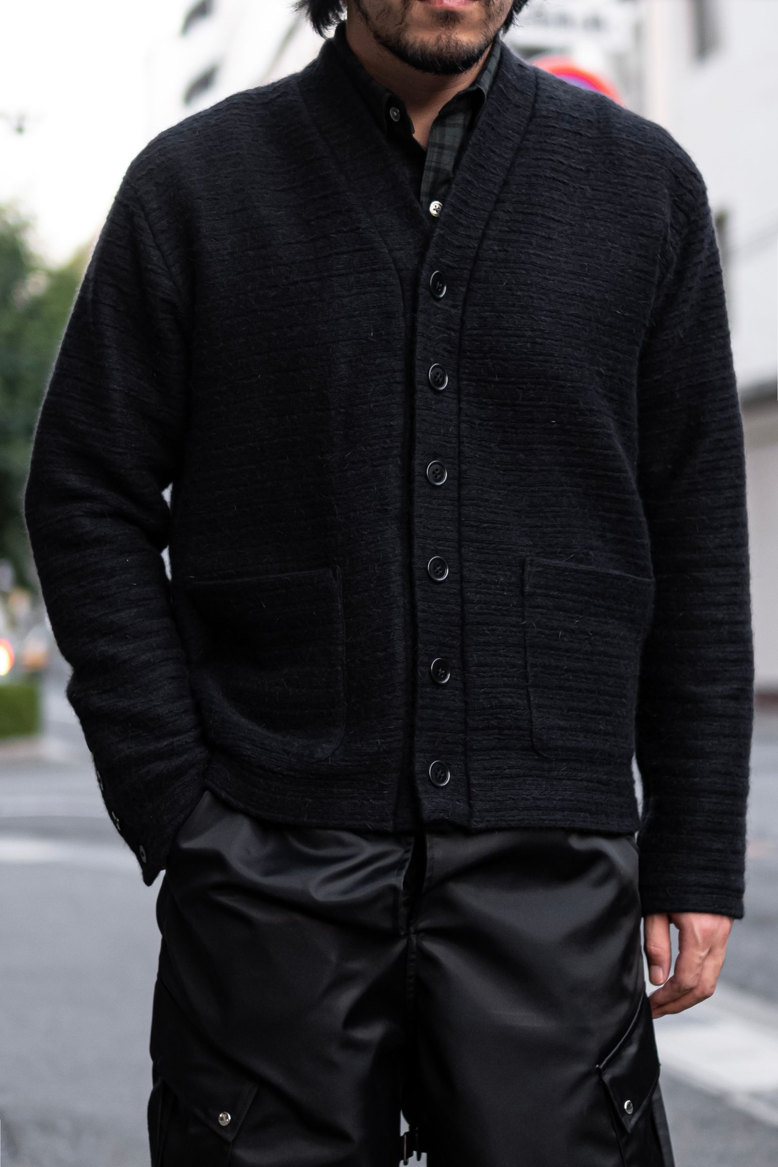 【LIMITED EDITION】Angola knit cardigan