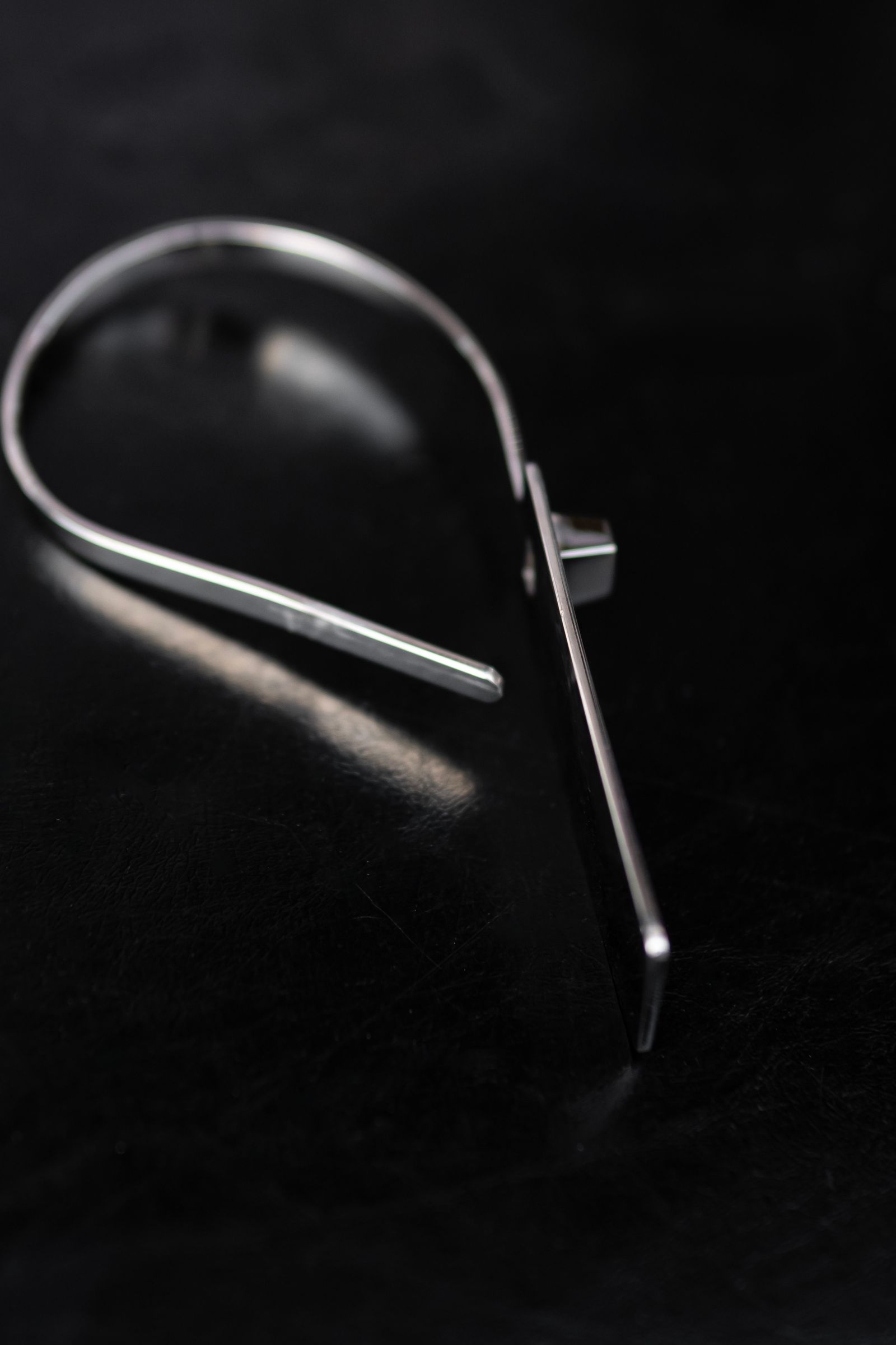 Seal-tag Key Ring / Silver