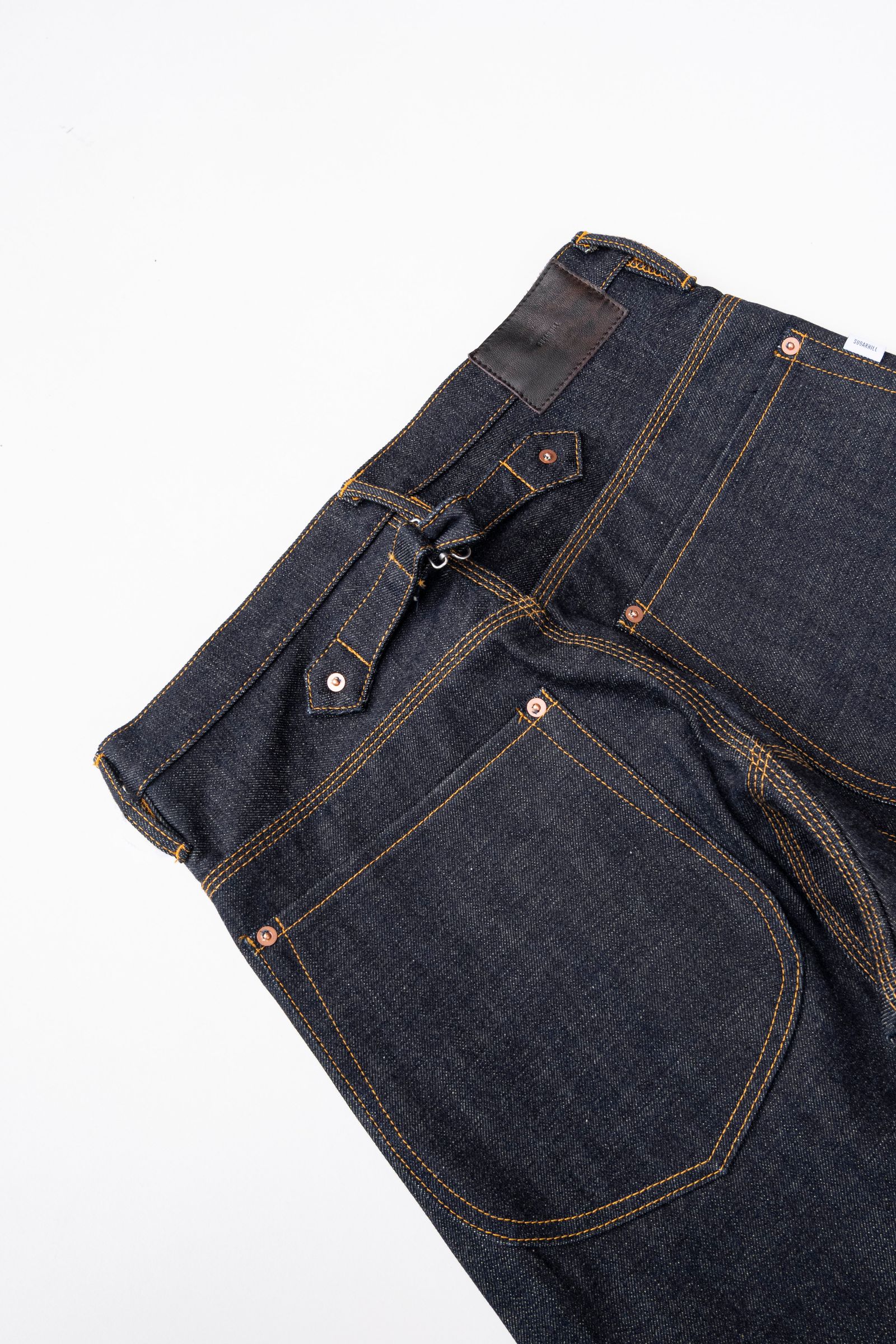 パンツ Rigid Baggy Selvedge Jean Double Knee SUGARHILL [ RIGID DOUBLE KNEE DENIM PANTS PRODUCTED BY