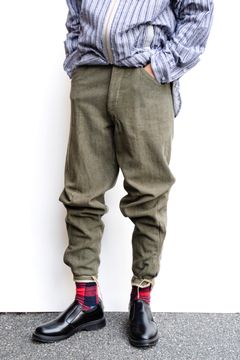 Swiss Army Remake jodhpurs pants / リメイクスイス軍ジョッパーズパンツ