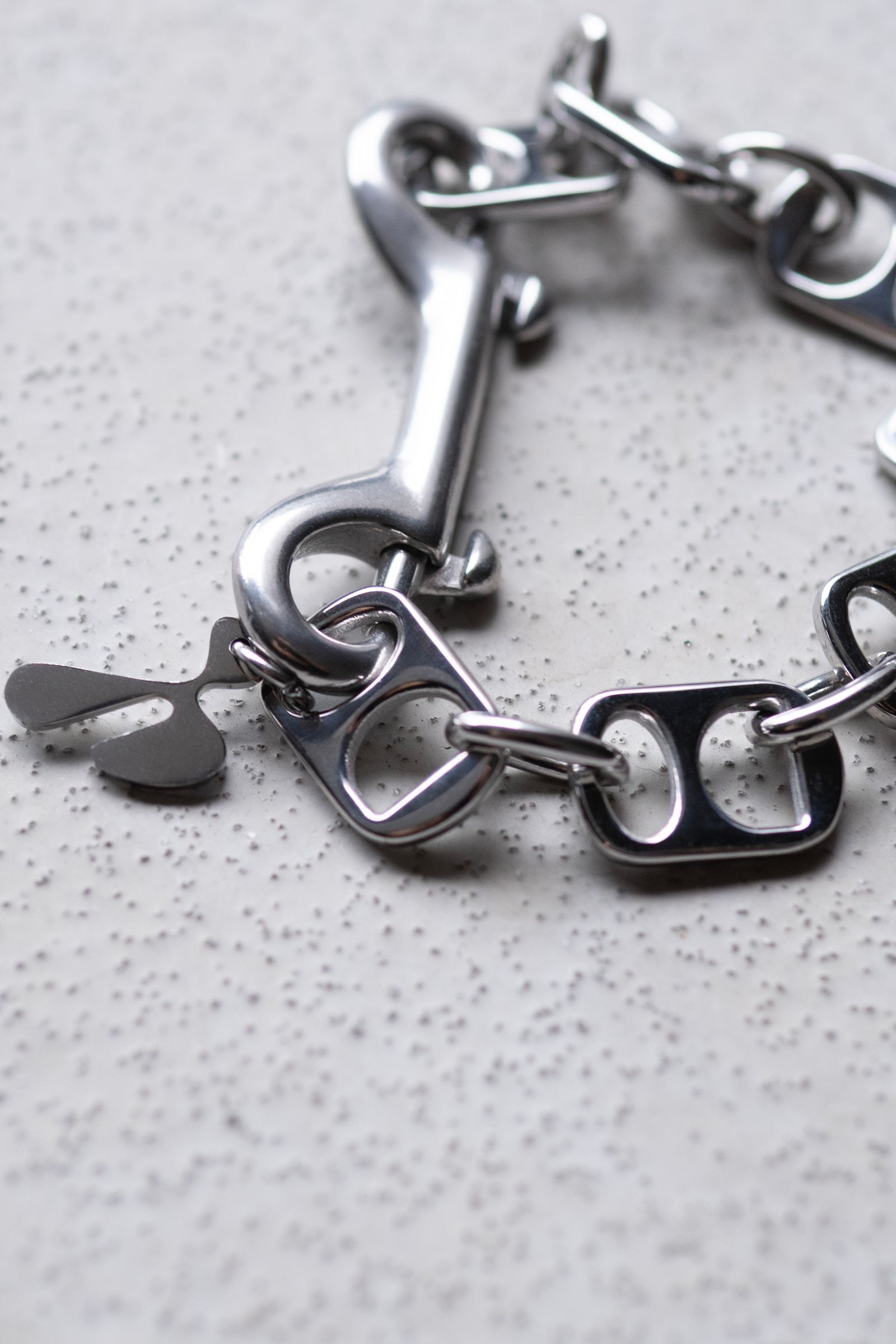 アクセサリー HIDAKA - PULL TAB CHAIN BRACELET HIDAKA - PULL TAB BRACELET / SILVER | Retikle Online Store