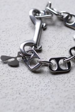 PULL TAB BRACELET / SILVER