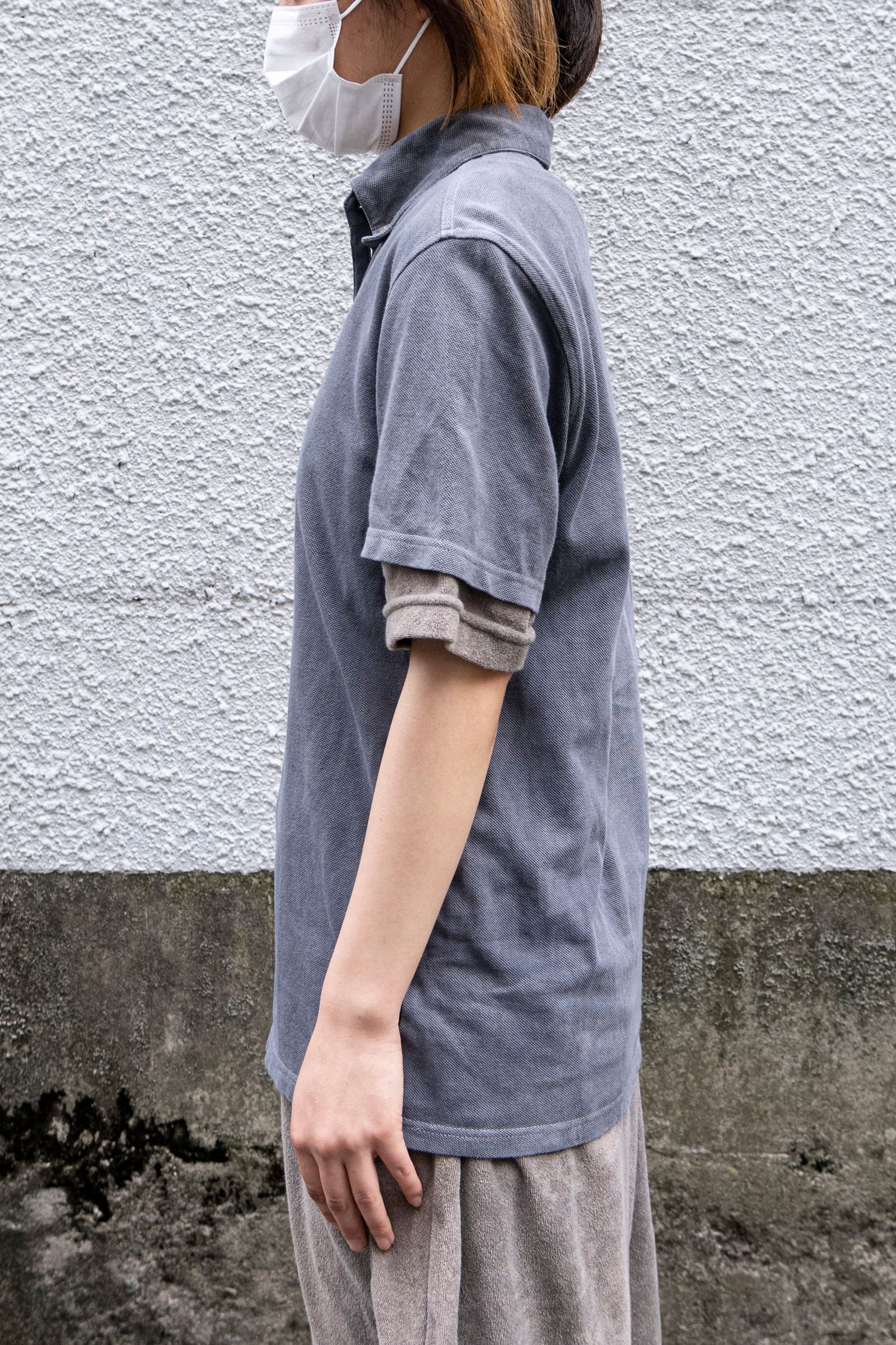 Remake "sumizome" Polo-Shirt