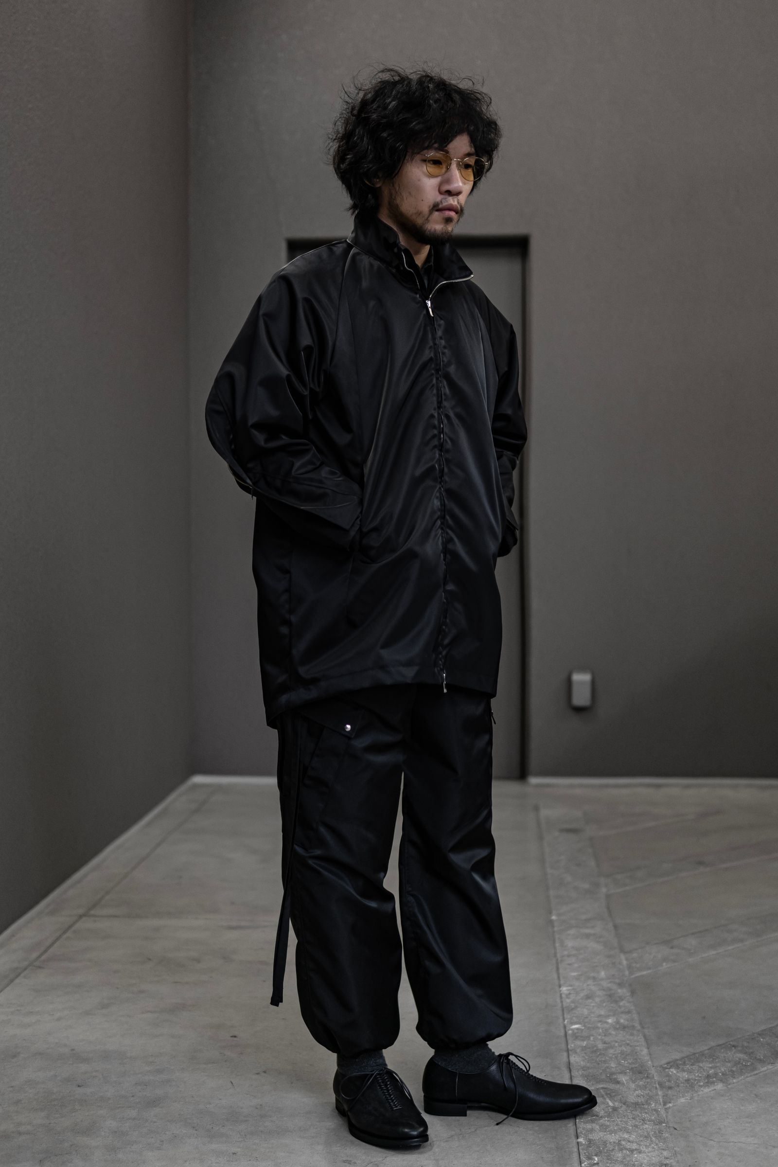 Nylon tech cargo pants