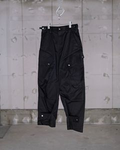 "ARK" 40/3 PREMIUM HIGH-DENSITY TWILL / BLACK