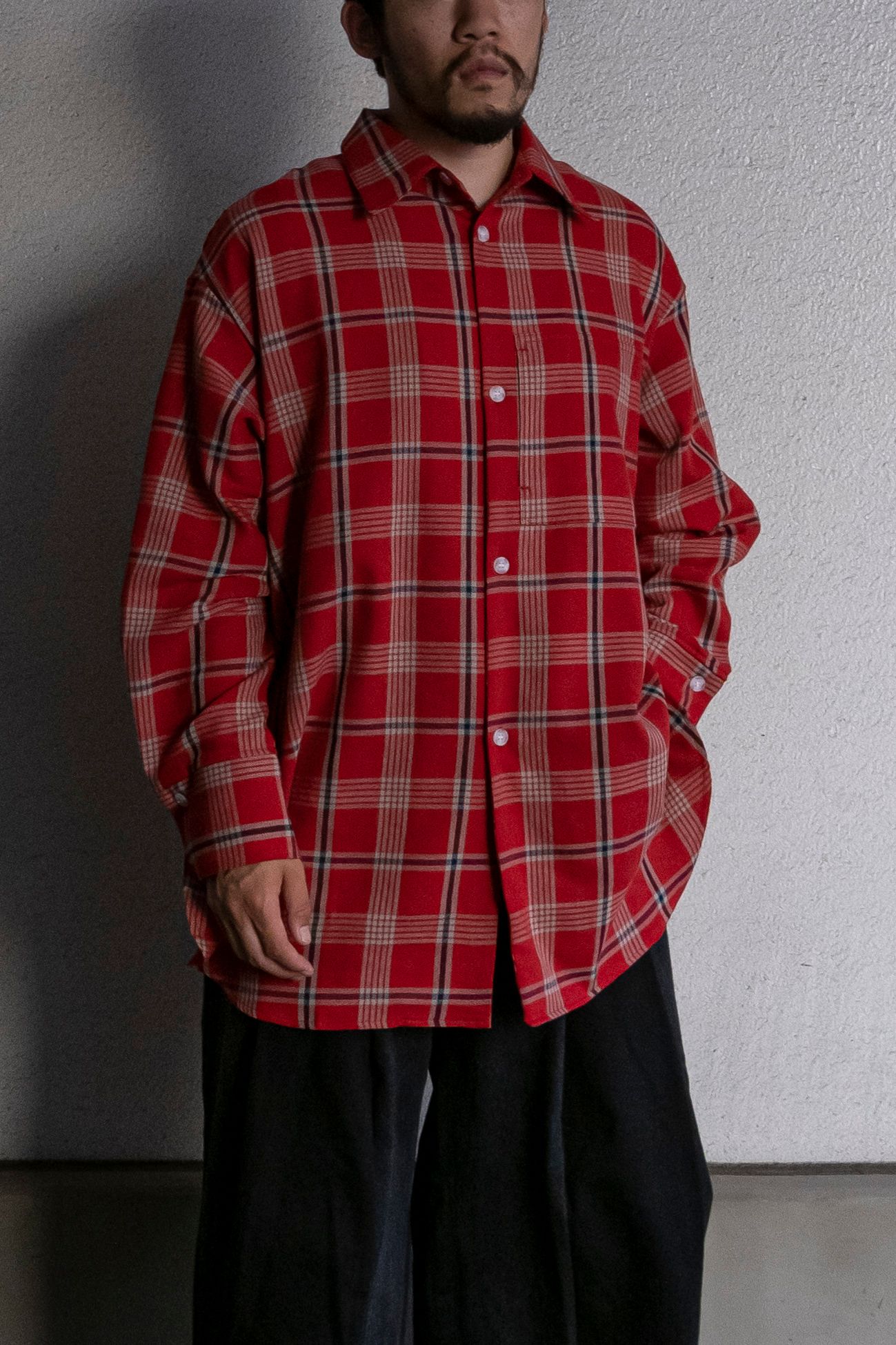 SHINYAKOZUKA - His Shirt / RED | Retikle Online Store