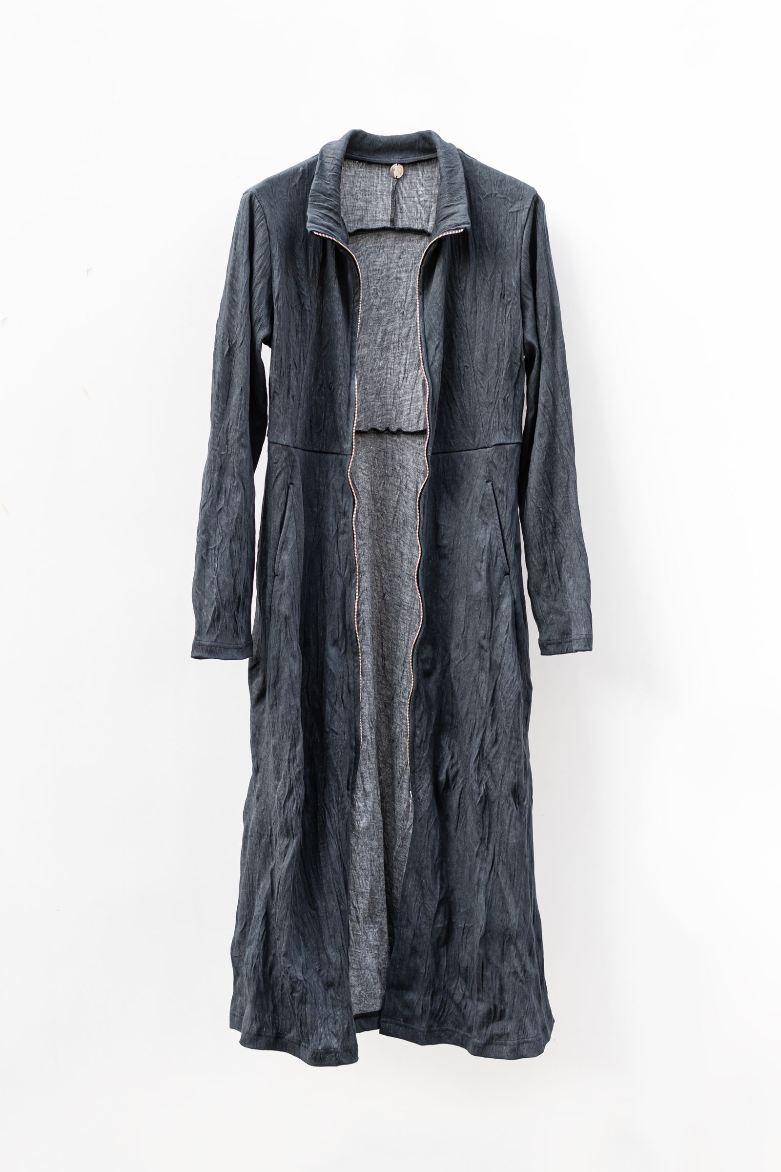 Ryoyu zipup onepiece / Black