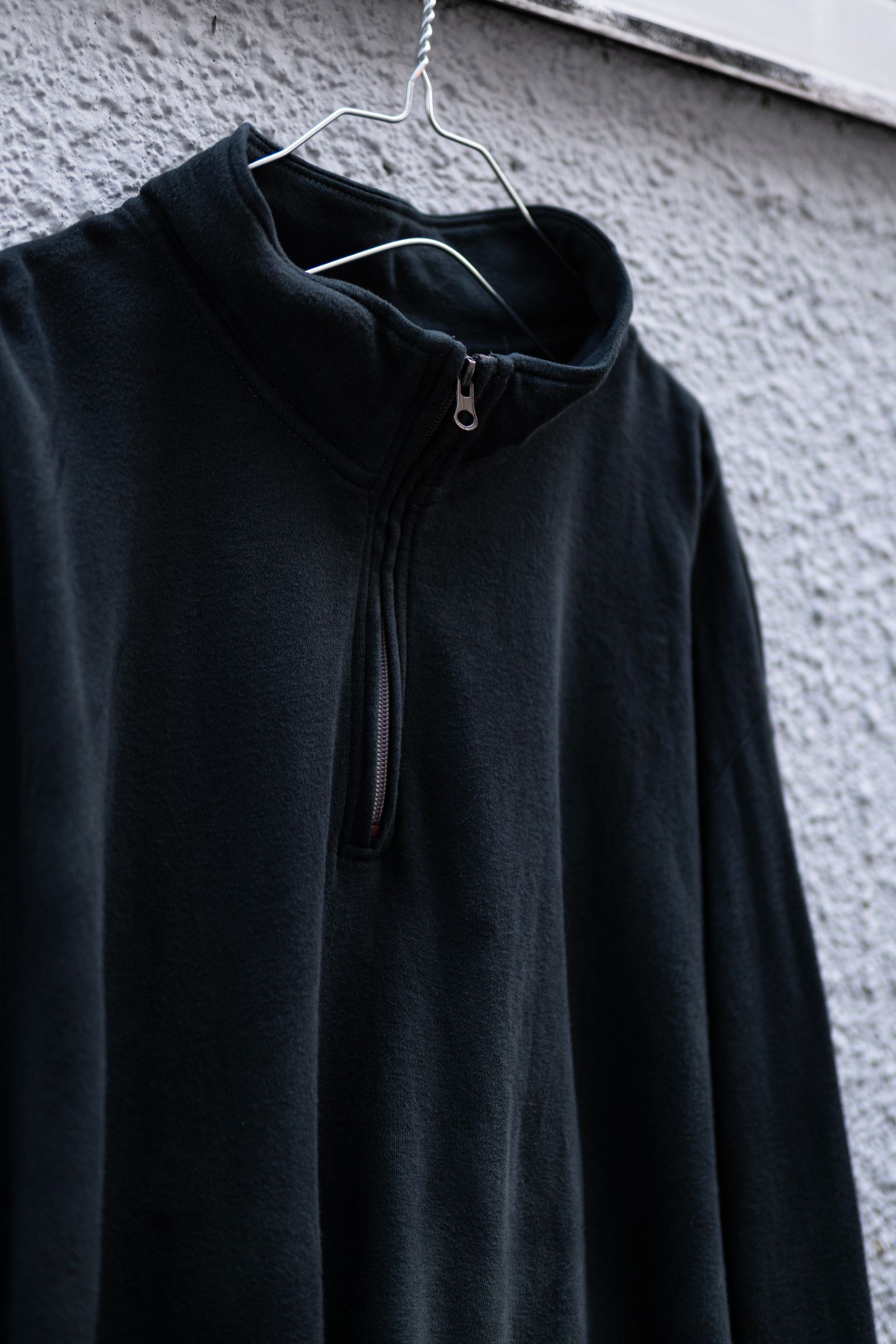 Remake "Dye" Half zip sweat