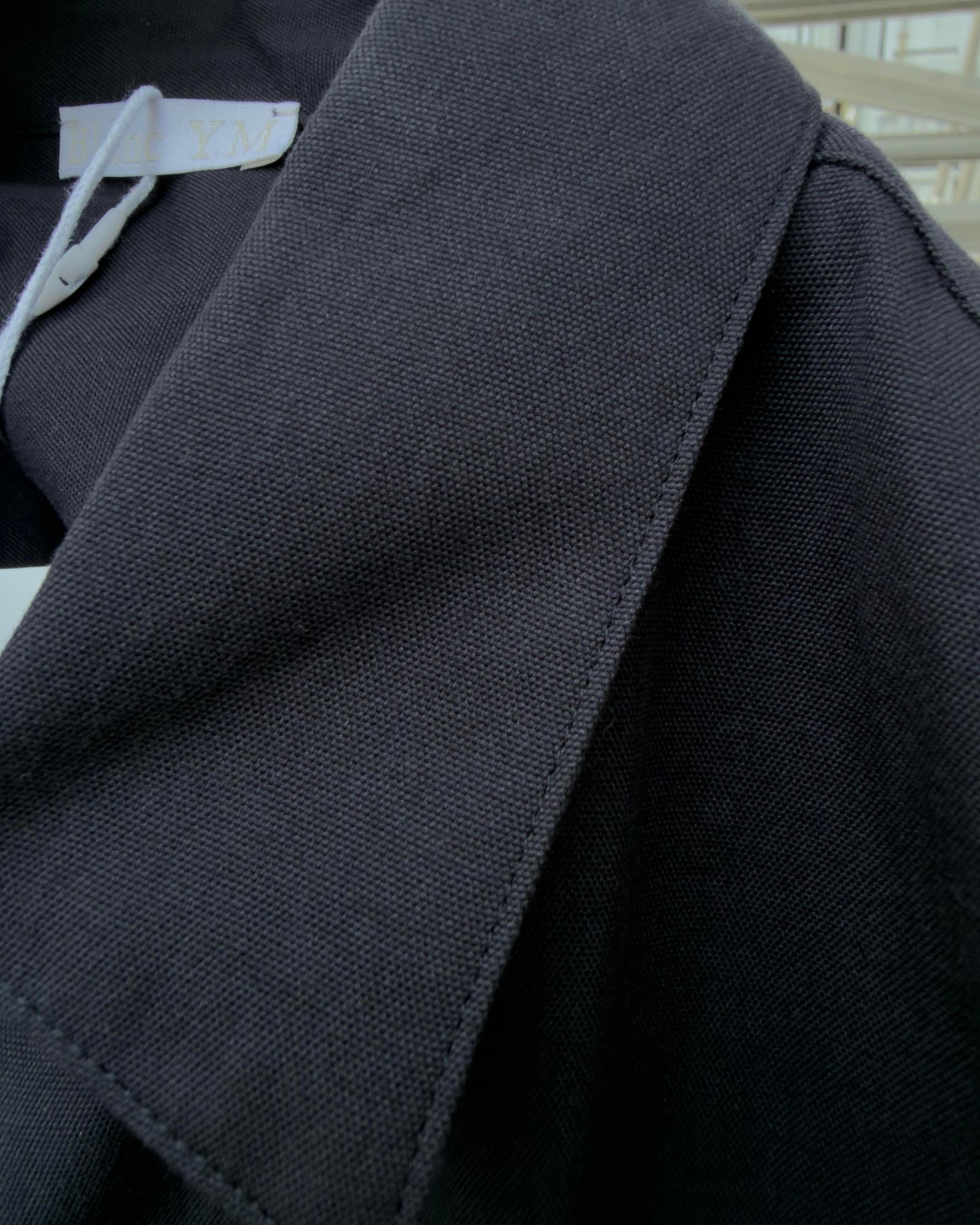 Soft Oxford Wide Shirts / Navy