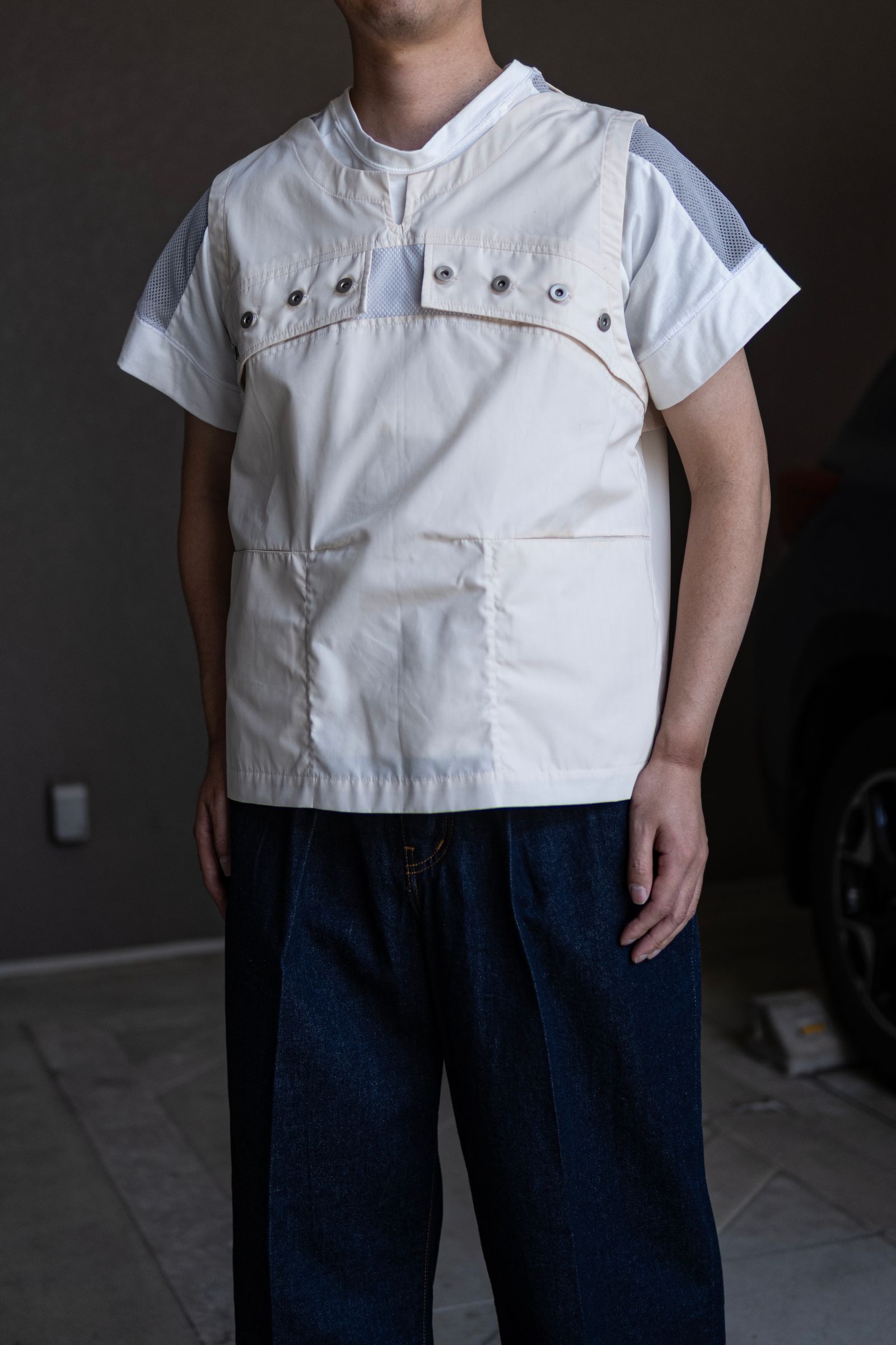 Tech 2way T-shirt / White