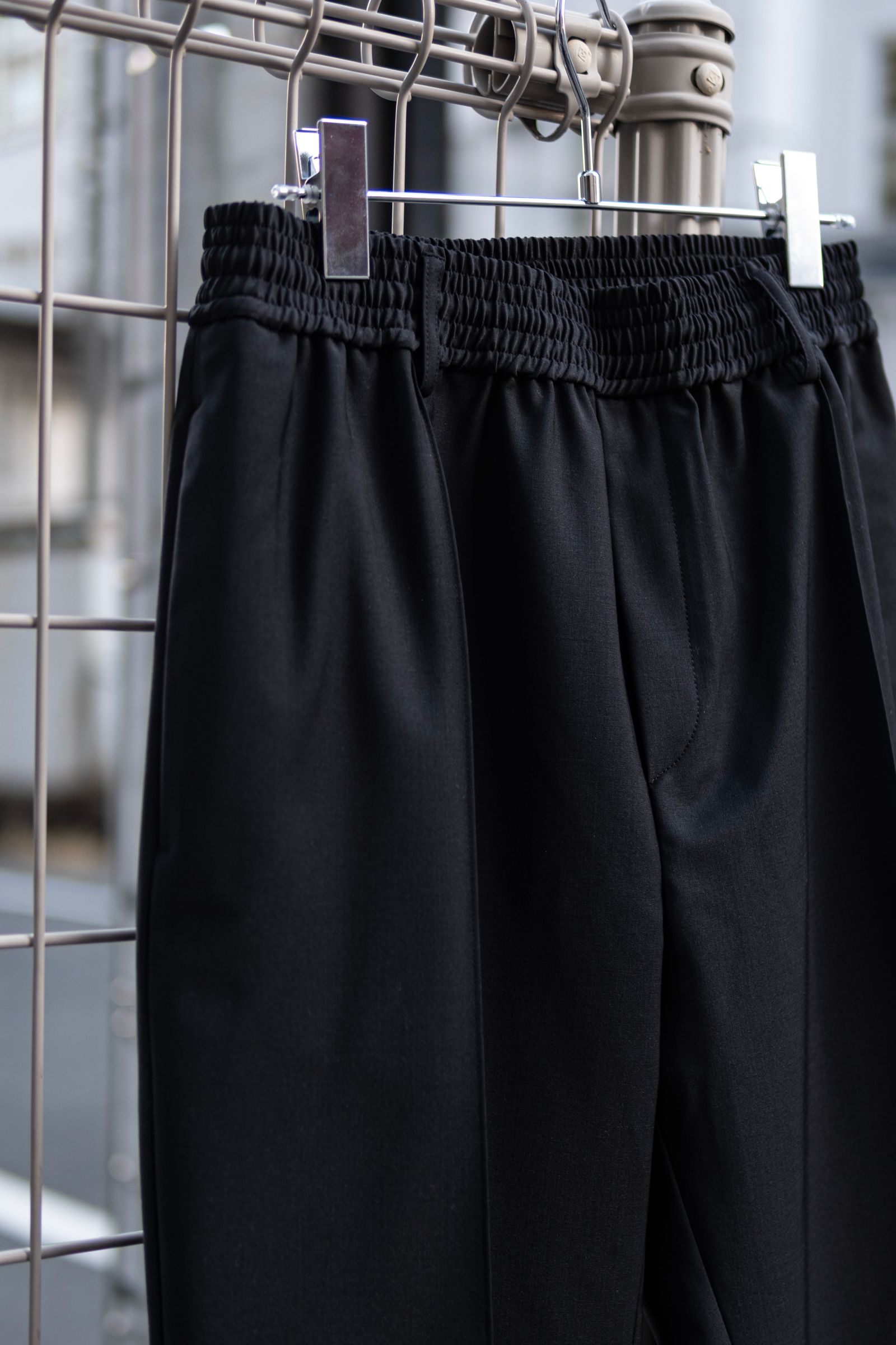 "REL" 2/70TW TRO Easy Pants / BLACK