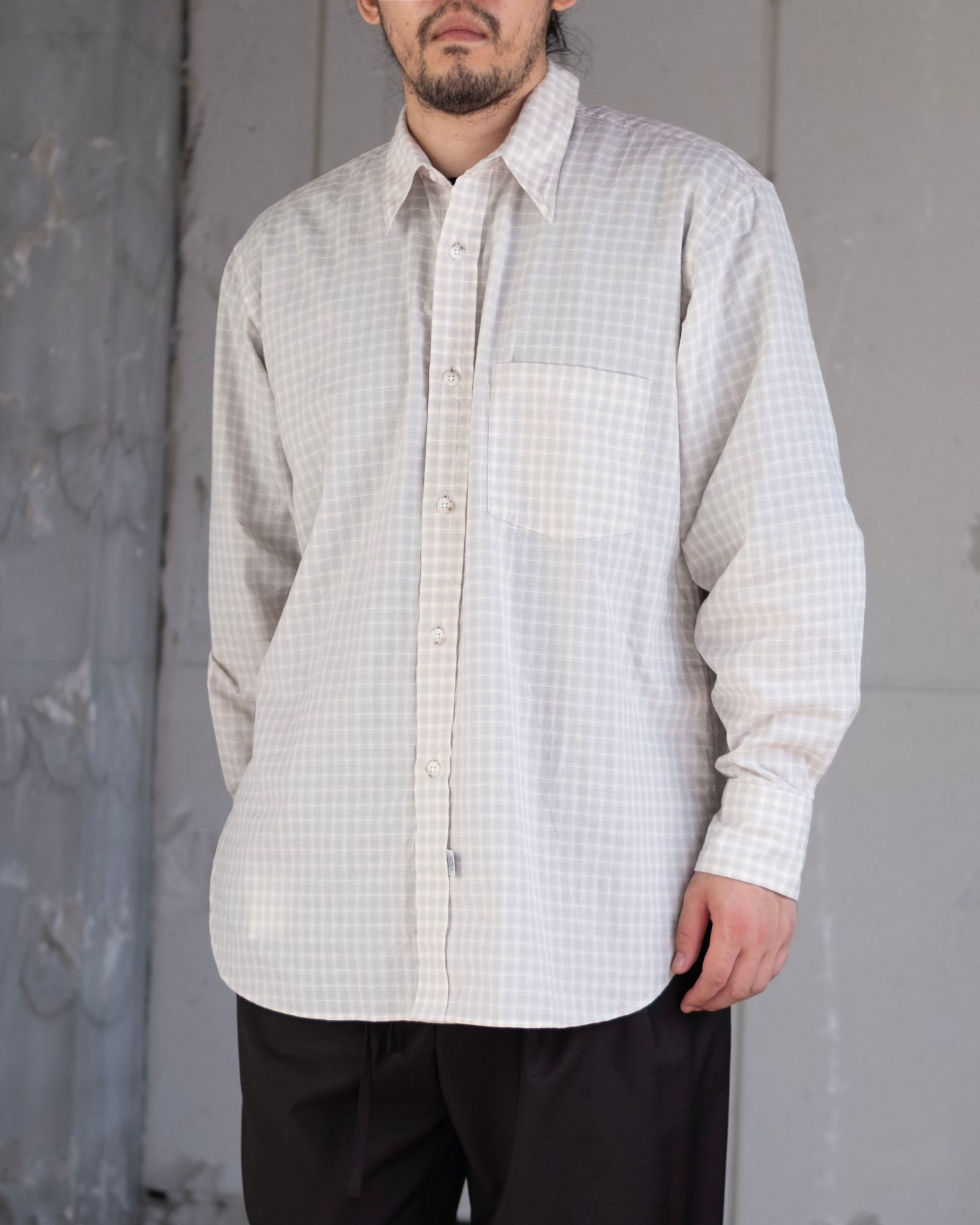 3 Button Regular Collar SH / L.Beige CH