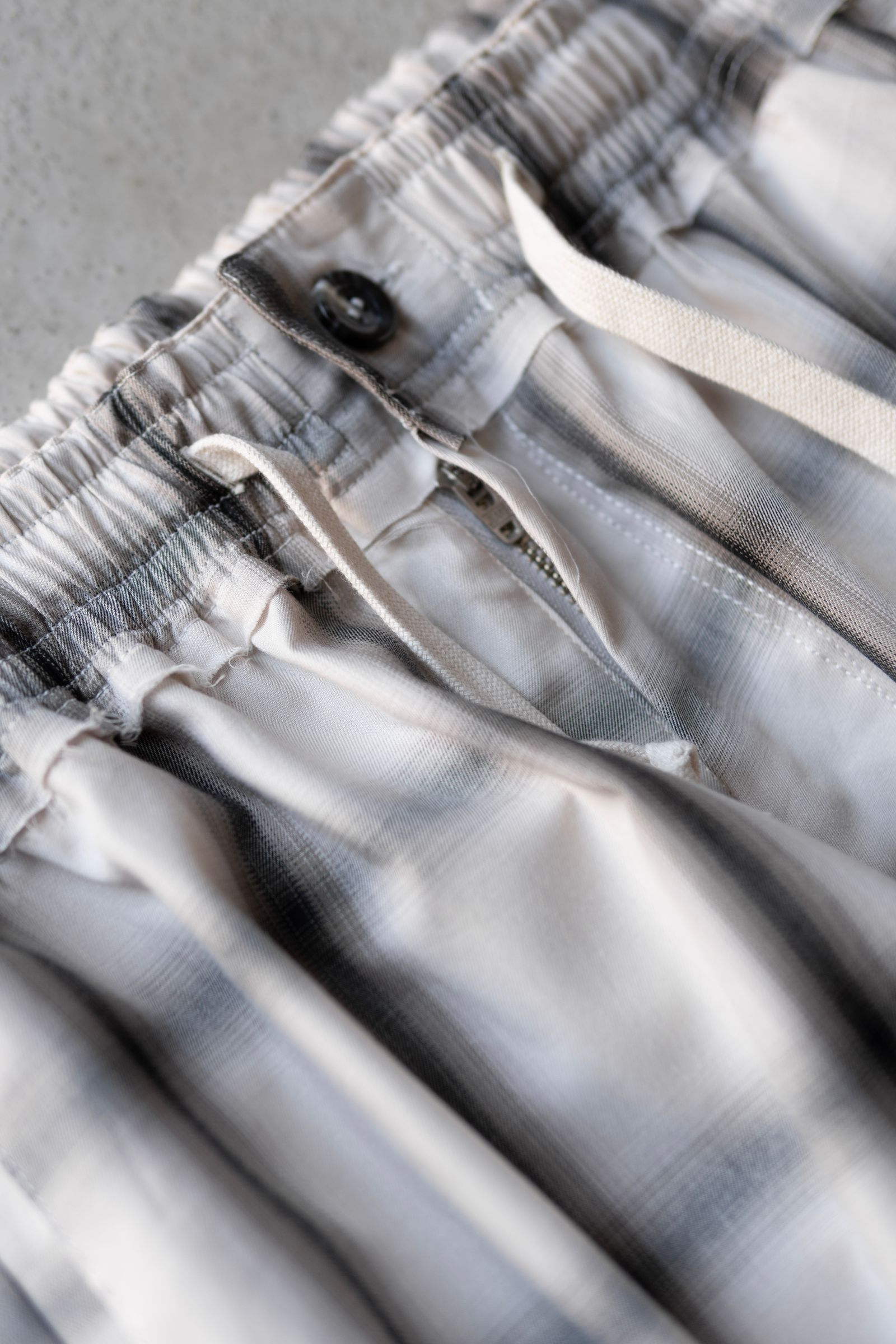 Cotton Ombre L-pocket Craftsman Pajama Pants / Beige