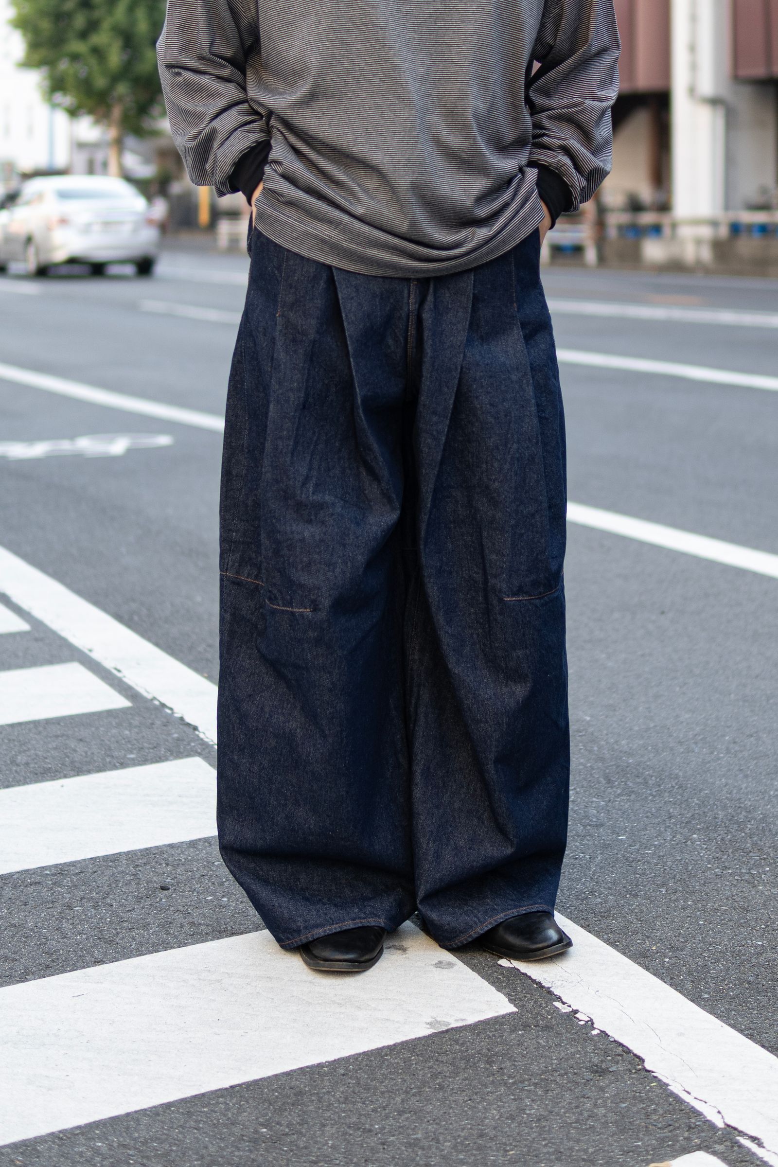 ORDINARY CITY BAGGY / INDIGO