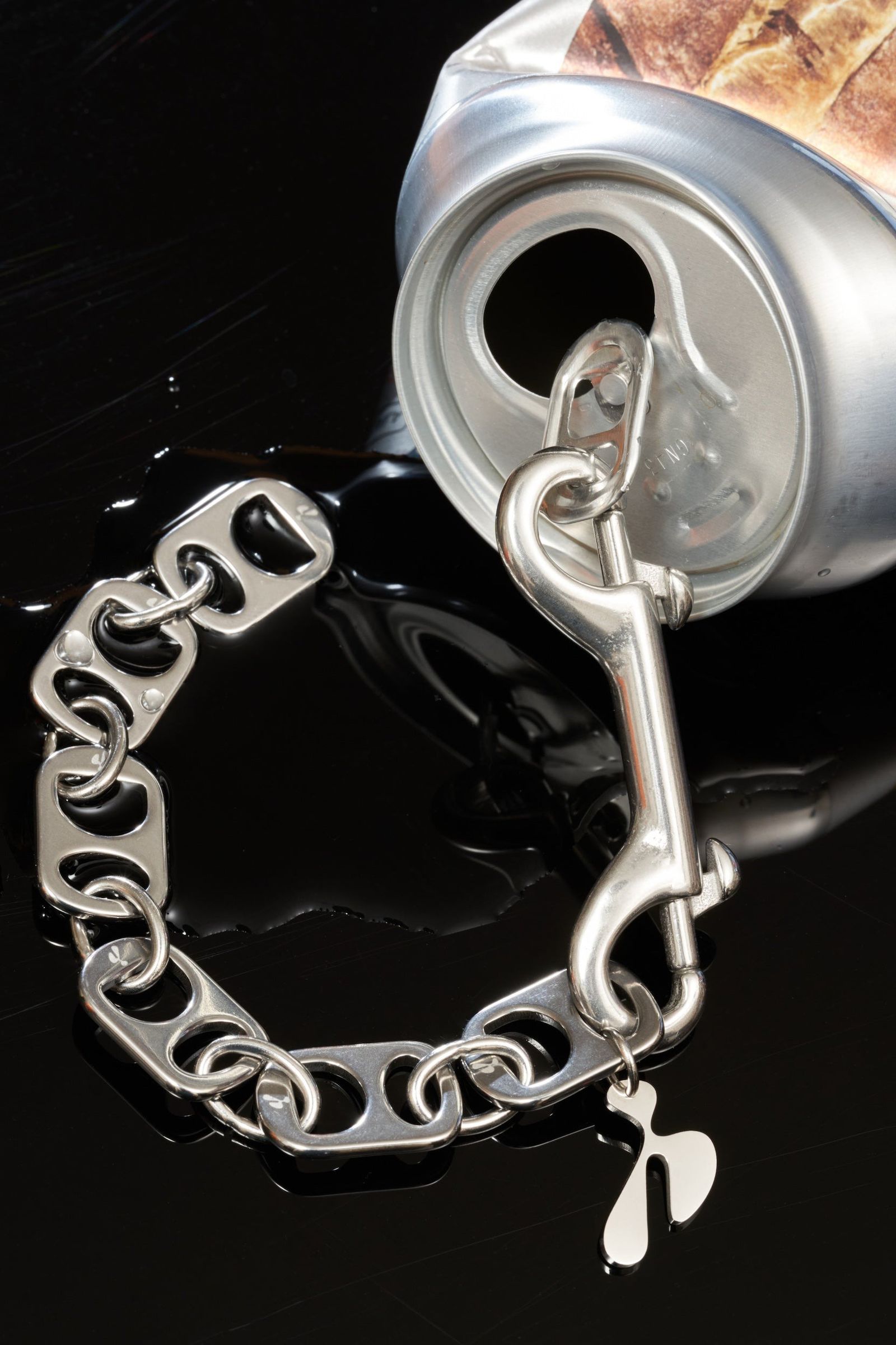 PULL TAB BRACELET / SILVER