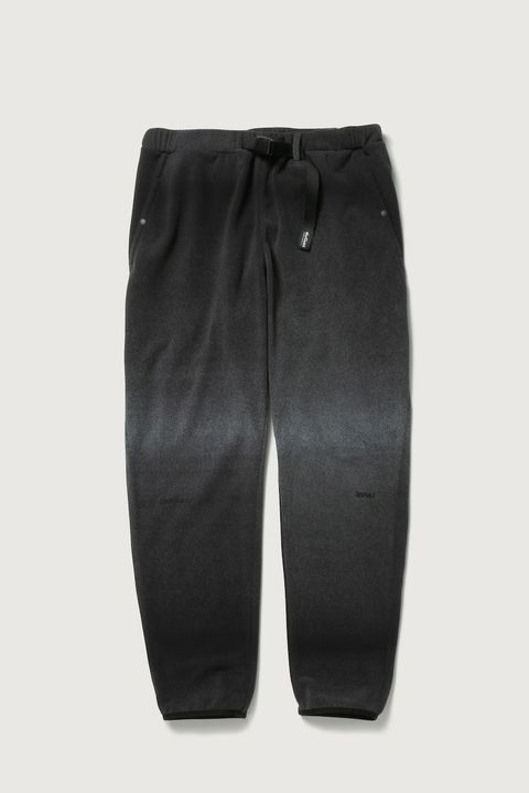 【INNAT×WILD THINGS】PIGMENT PRINT WASH POLARTEC PANTS / Black
