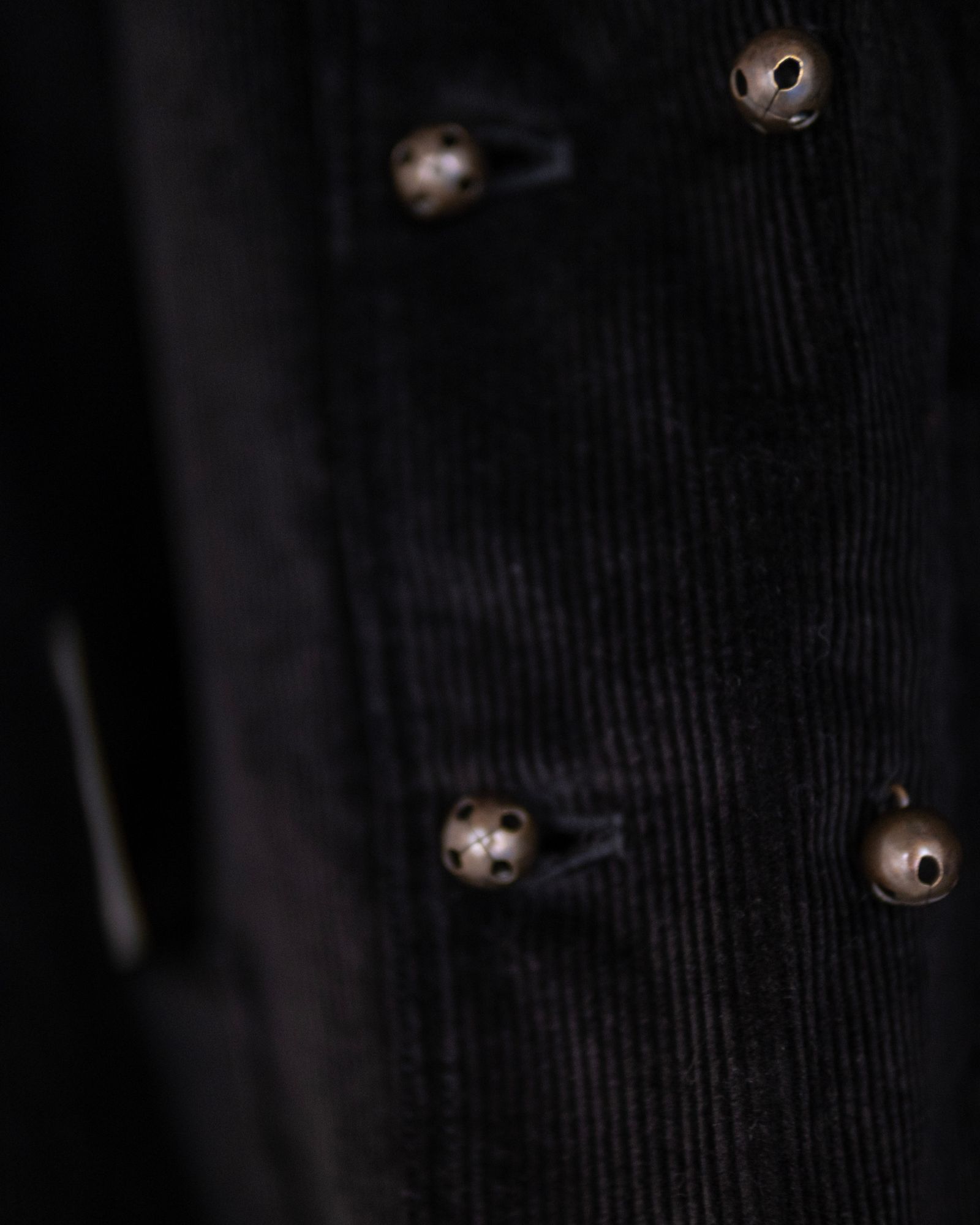DOUBLE BREASTED COVERALL / BLACK